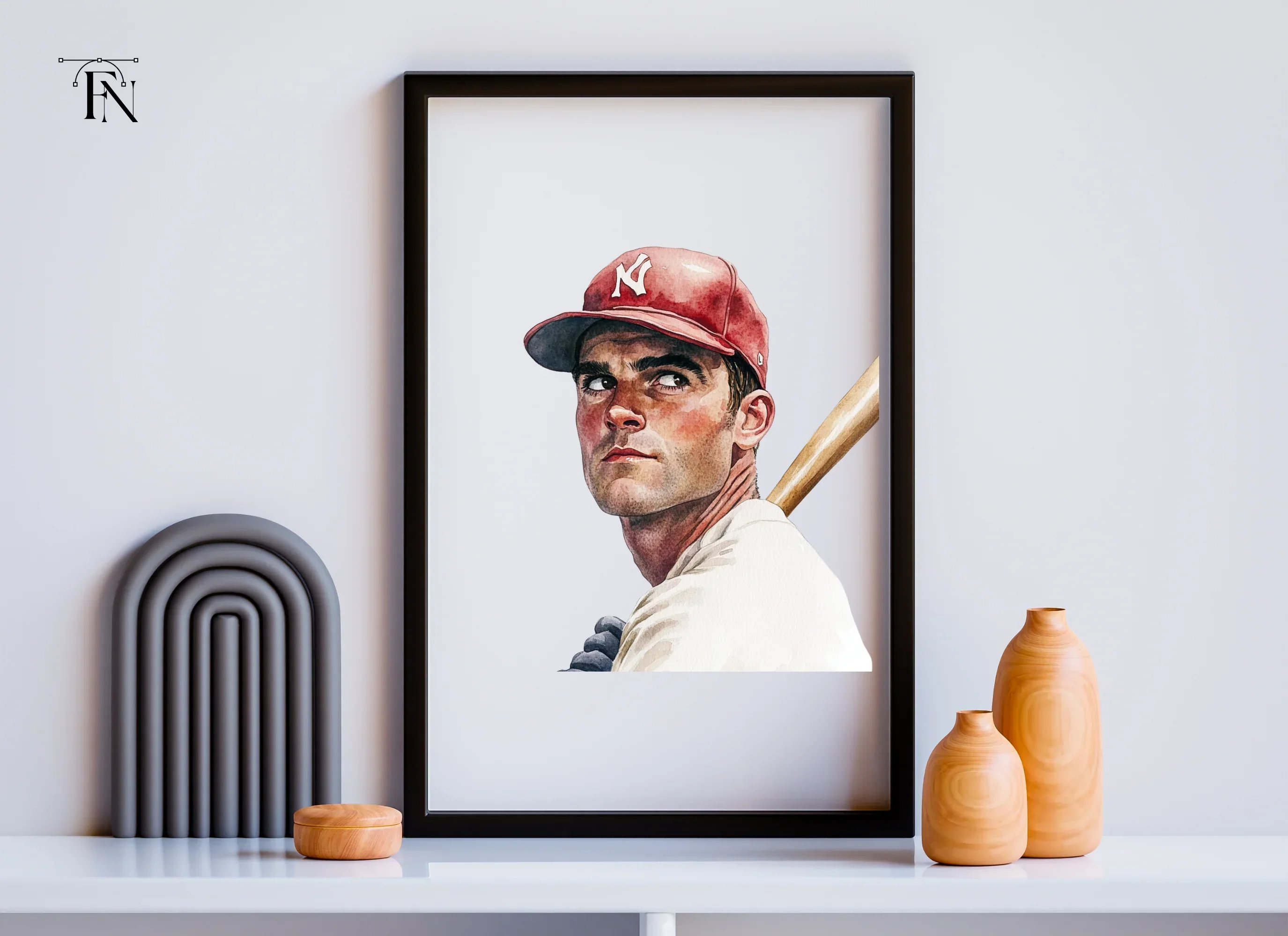 Vintage Baseball Player Clipart Bundle - Image 4