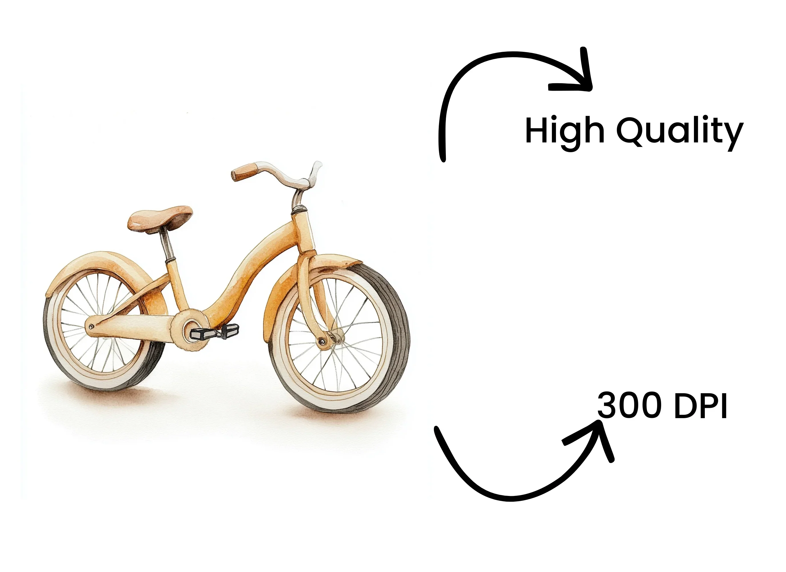 Vintage Bicycle Clipart Bundle - Image 4