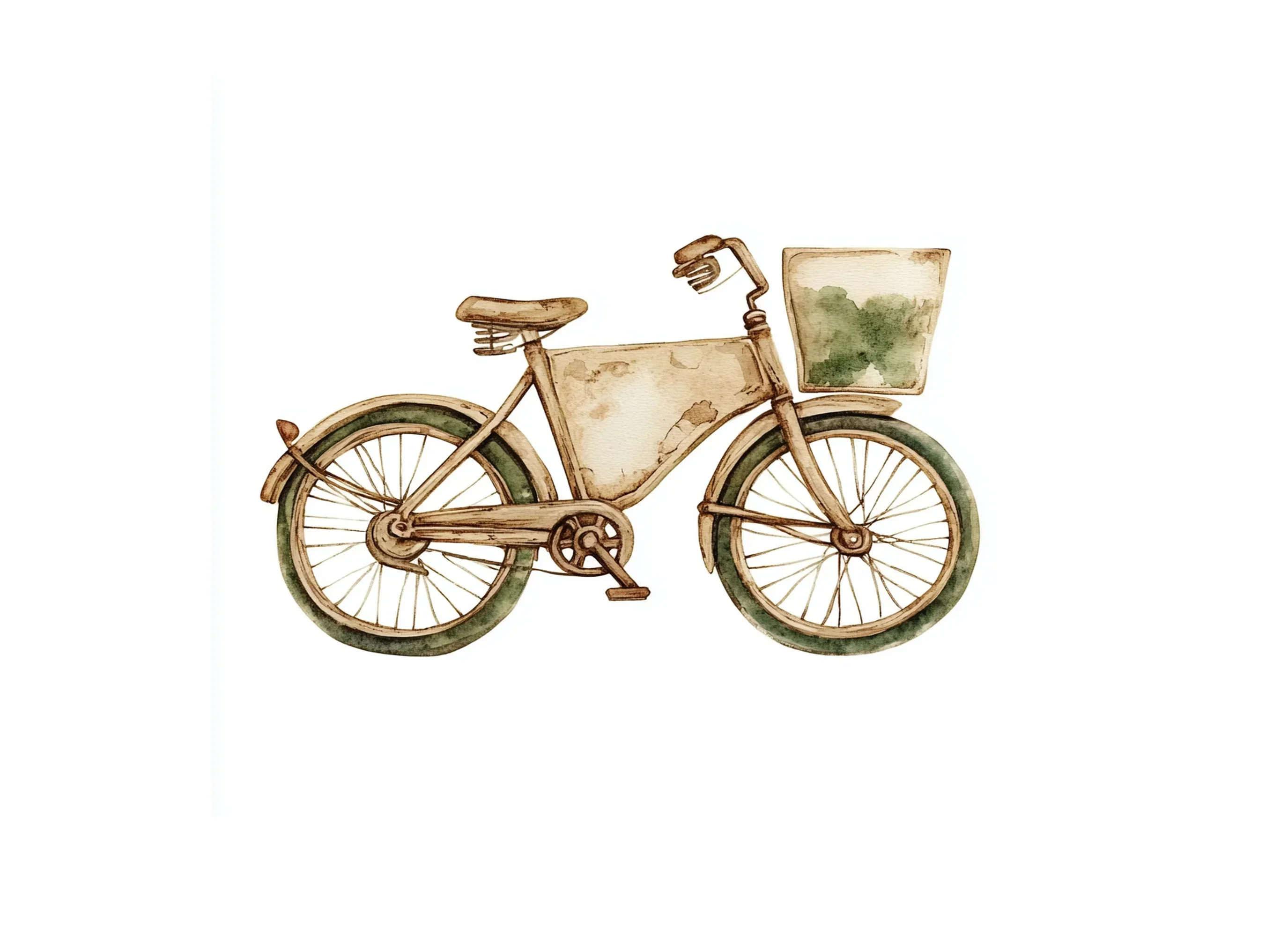 Vintage Bicycle Clipart Bundle - Image 3