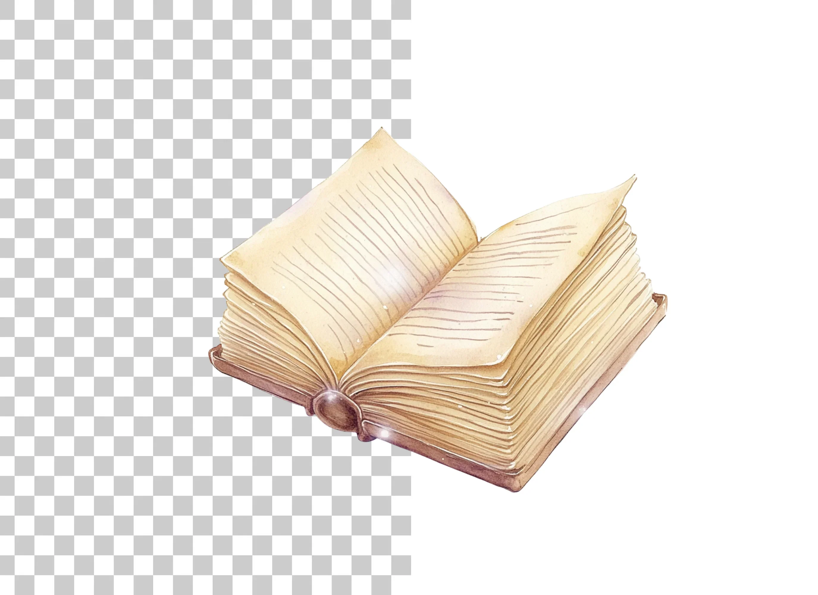 Vintage Book Illustration Clipart Bundle - Image 2