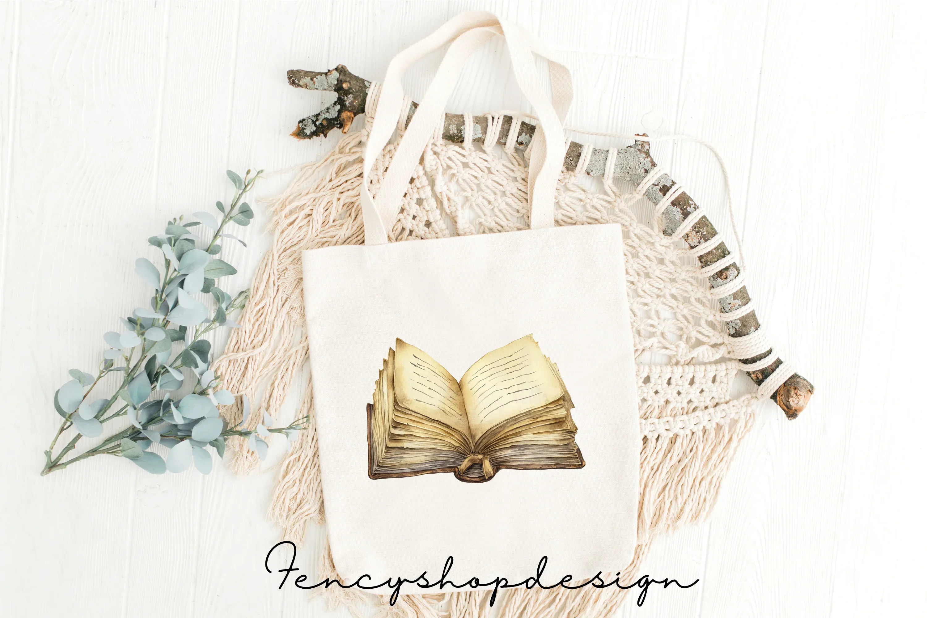 Vintage Books Clipart Bundle - Image 3
