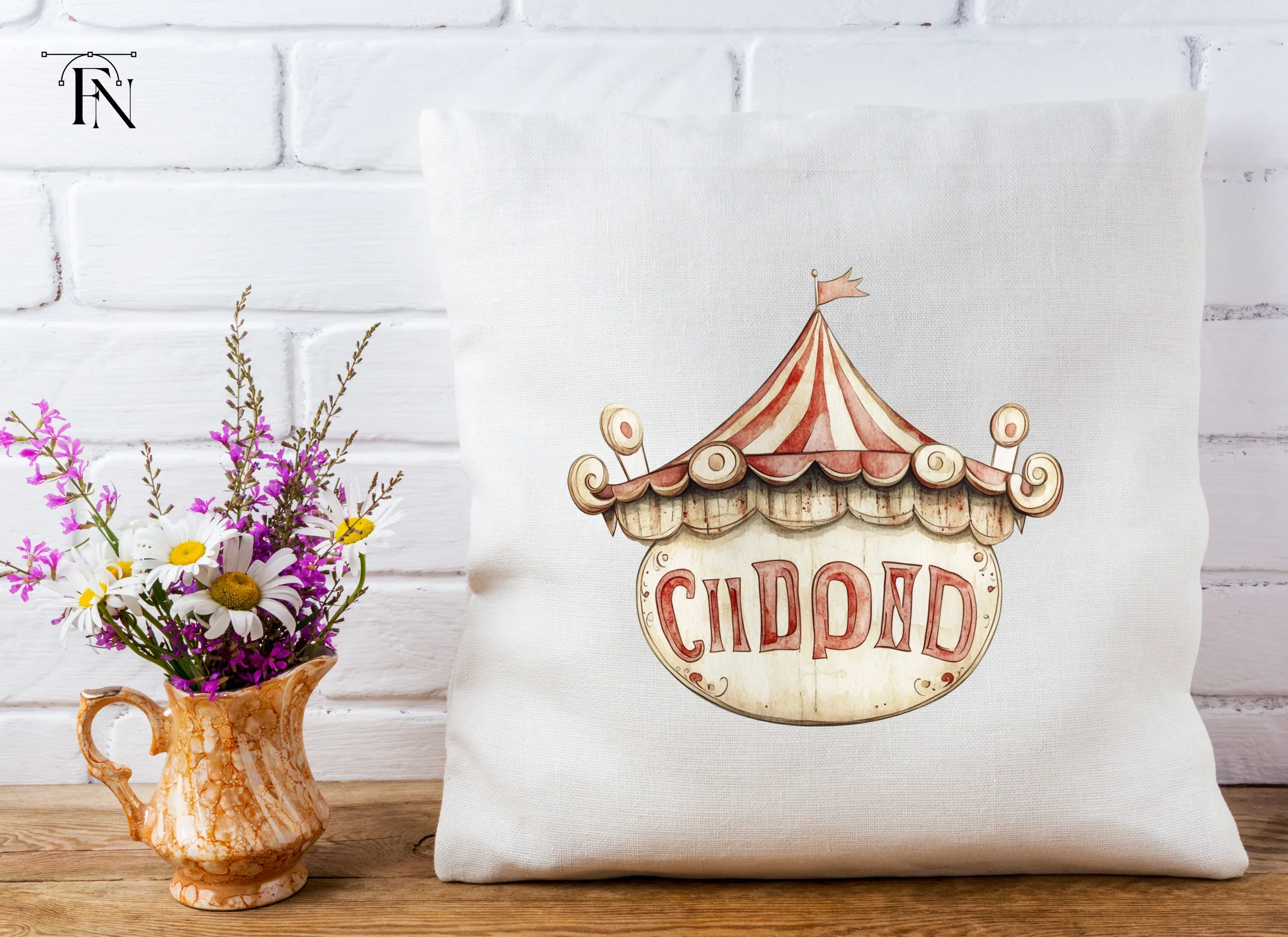 Vintage Circus Signboard Clipart Bundle - Image 5