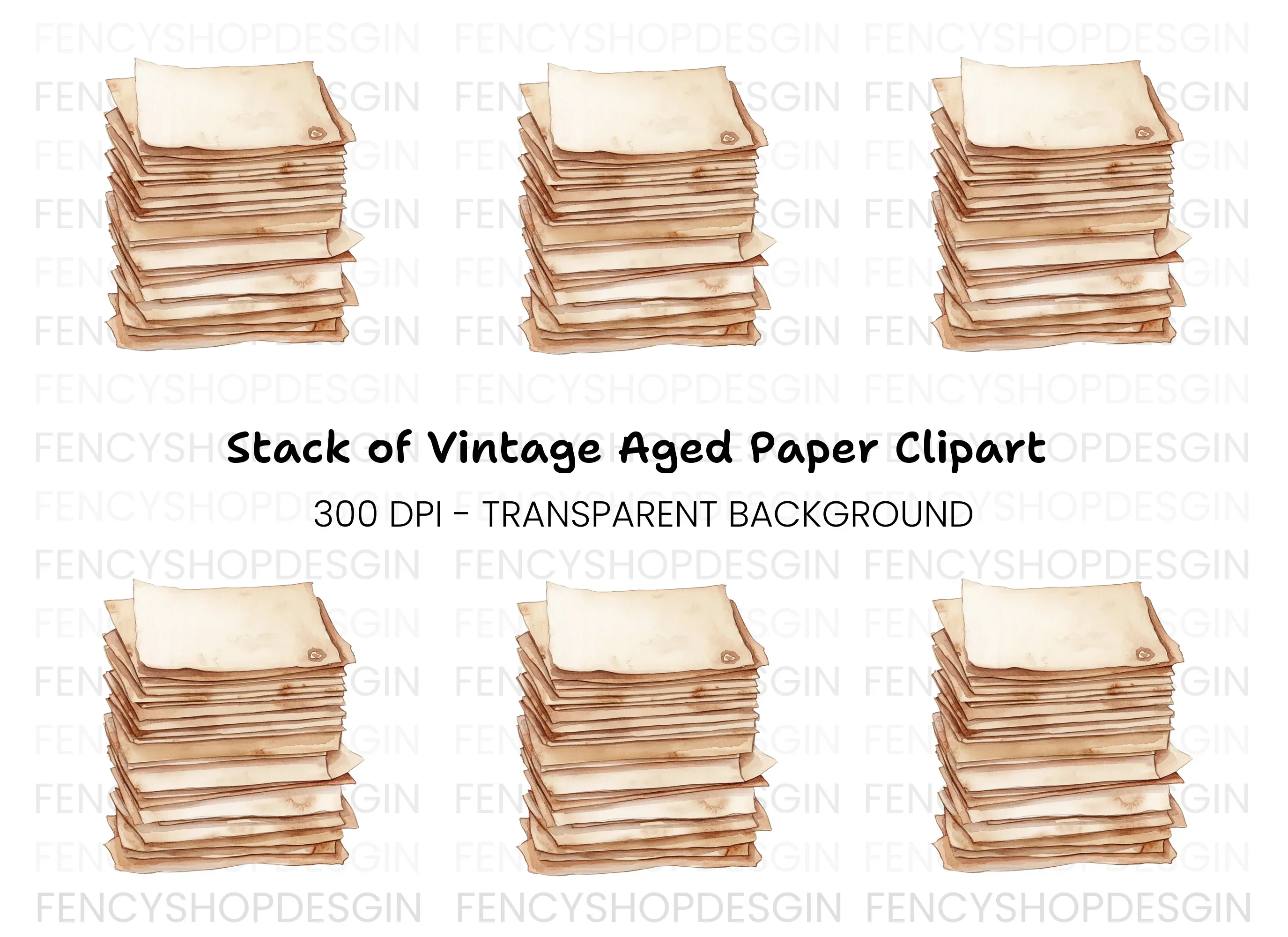 Vintage Clipart Bundle