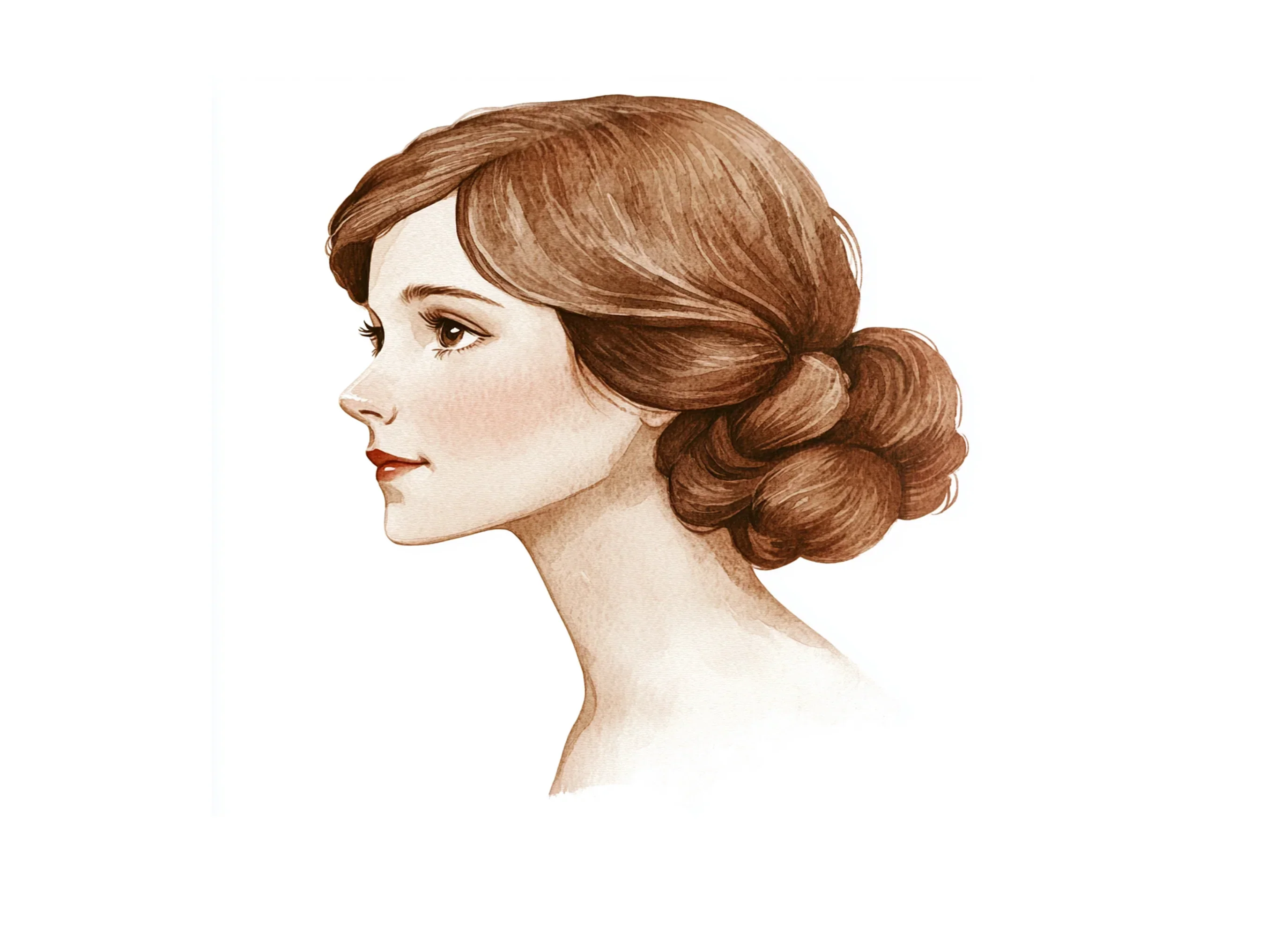 Vintage Hairstyles Clipart Bundle - Image 3