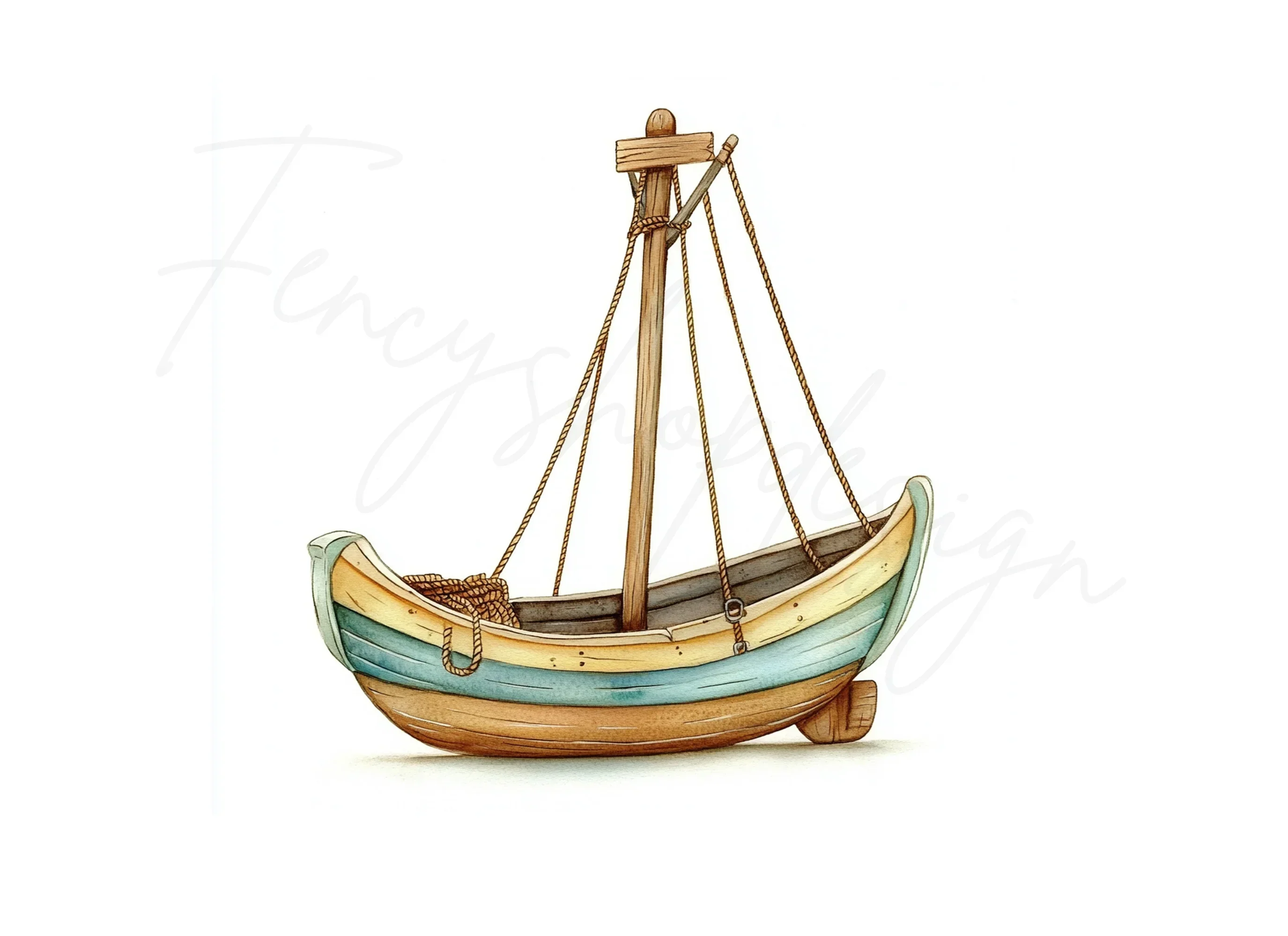 Vintage Pirate Ships Clipart Bundle - Image 3