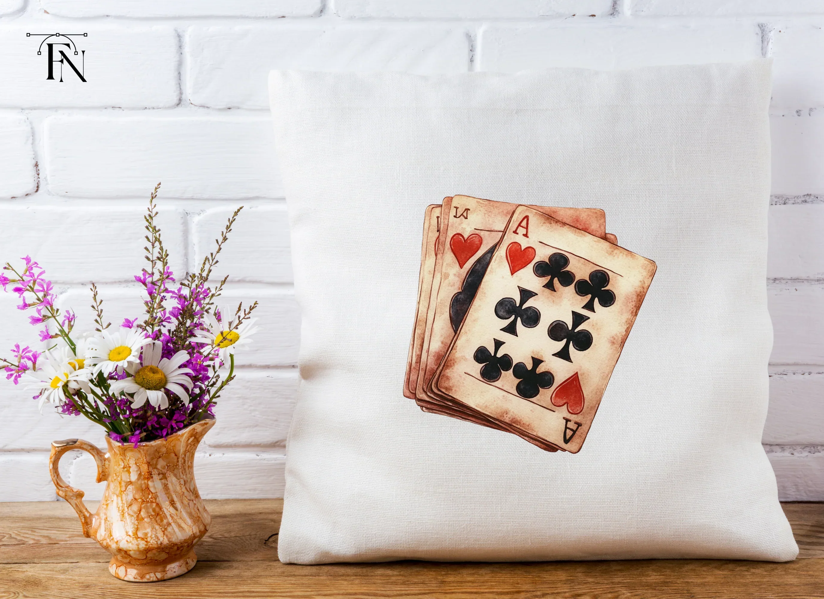 Vintage Playing Cards Clipart Bundle - Image 5