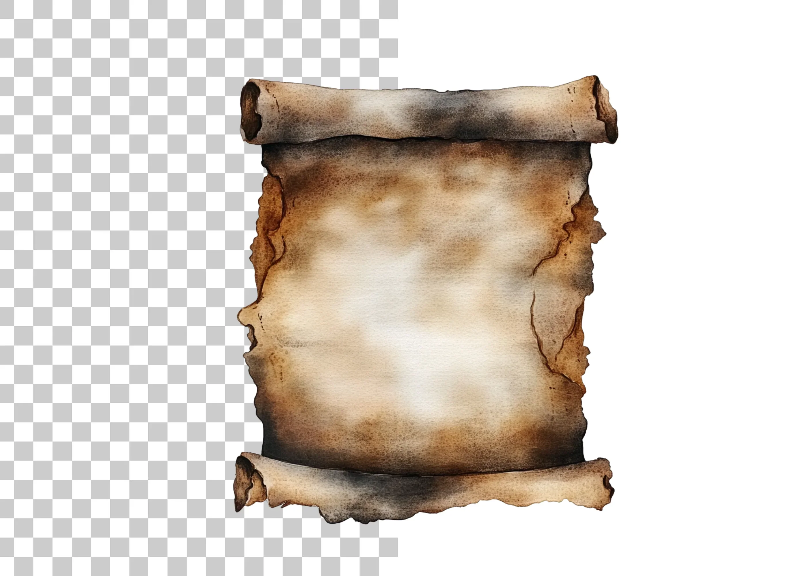 Vintage Scroll Clipart Bundle - Image 2