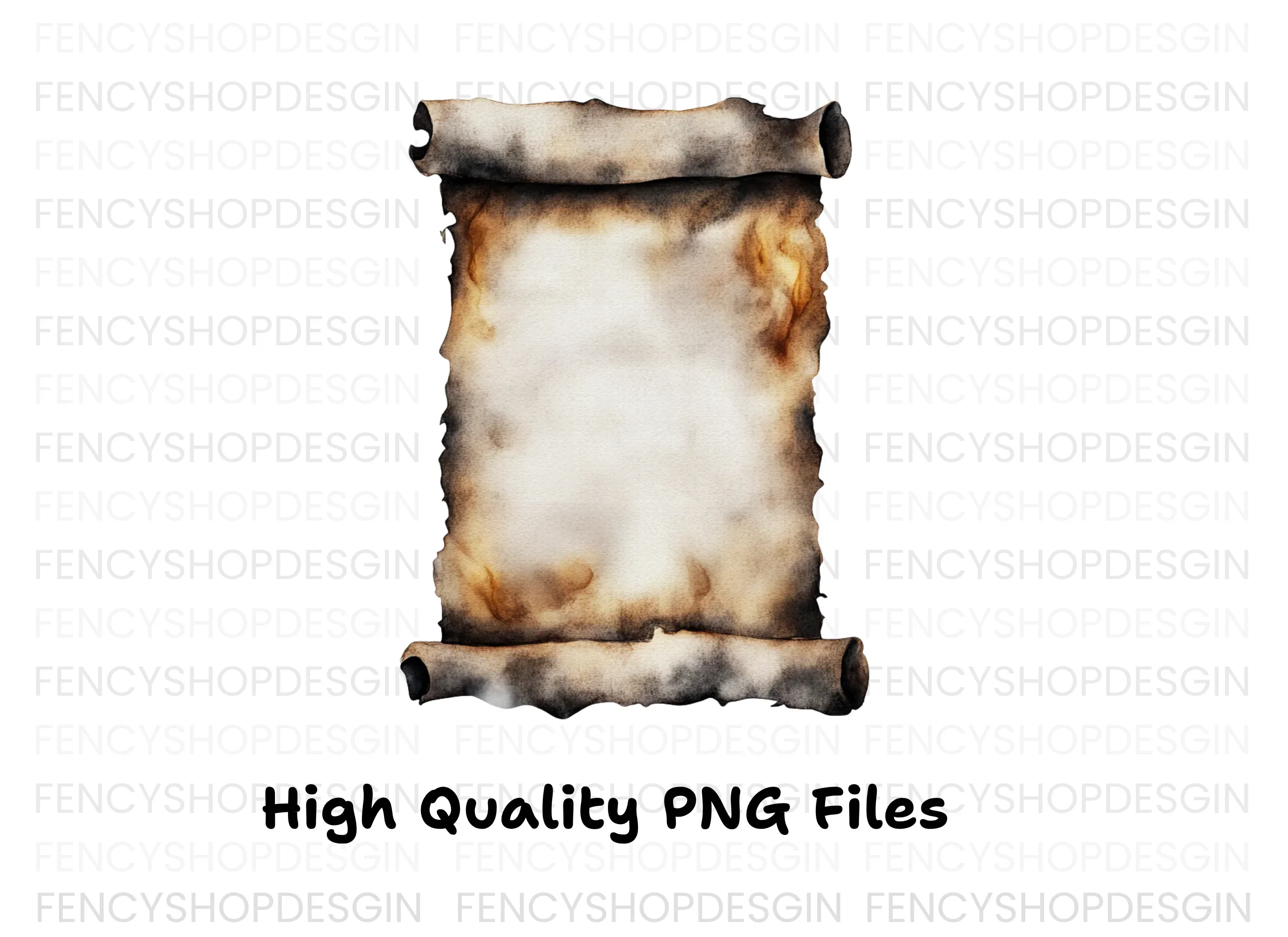 Vintage Scroll Clipart Bundle - Image 3