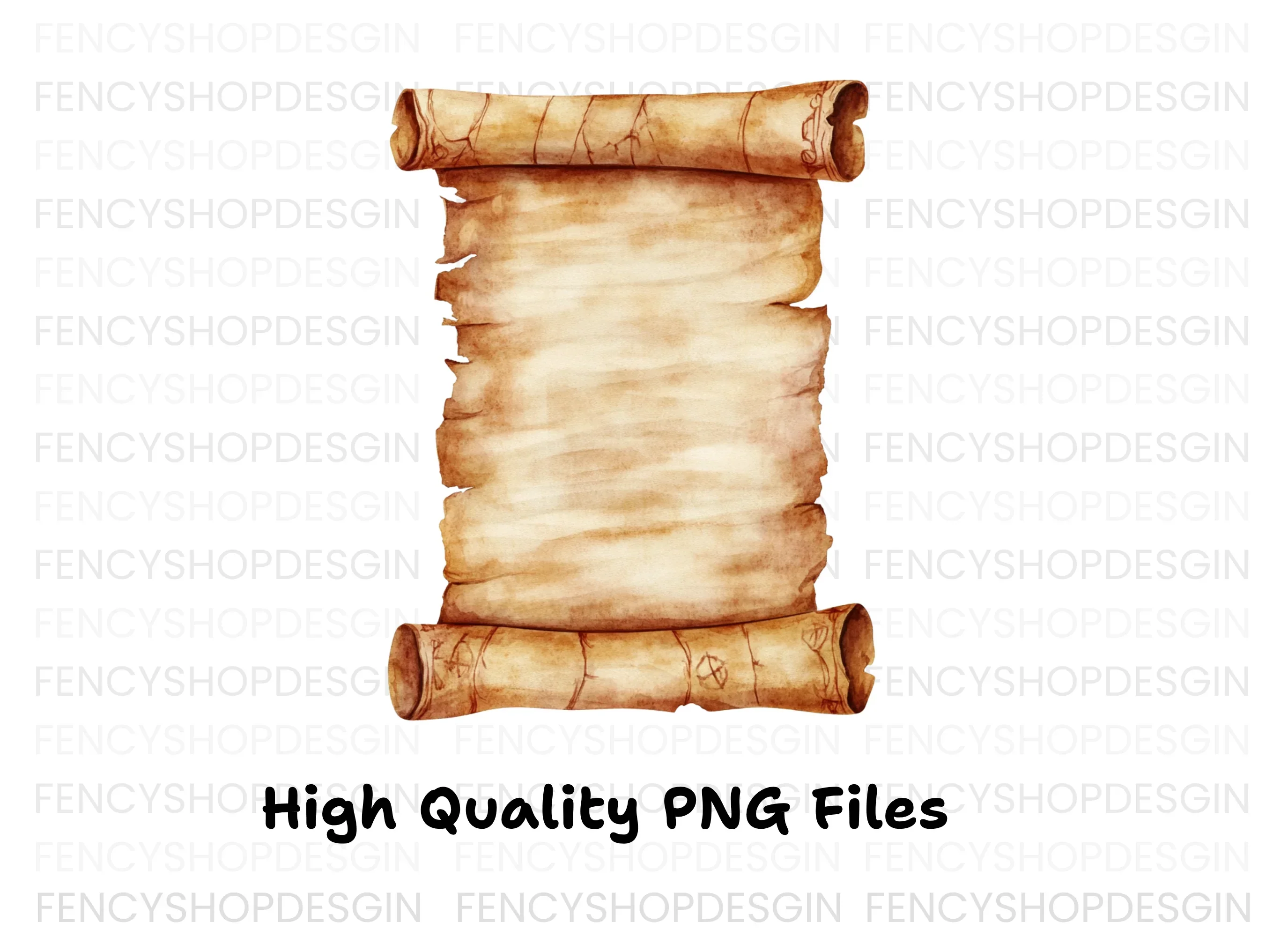 Vintage Scroll Clipart Bundle - Image 3