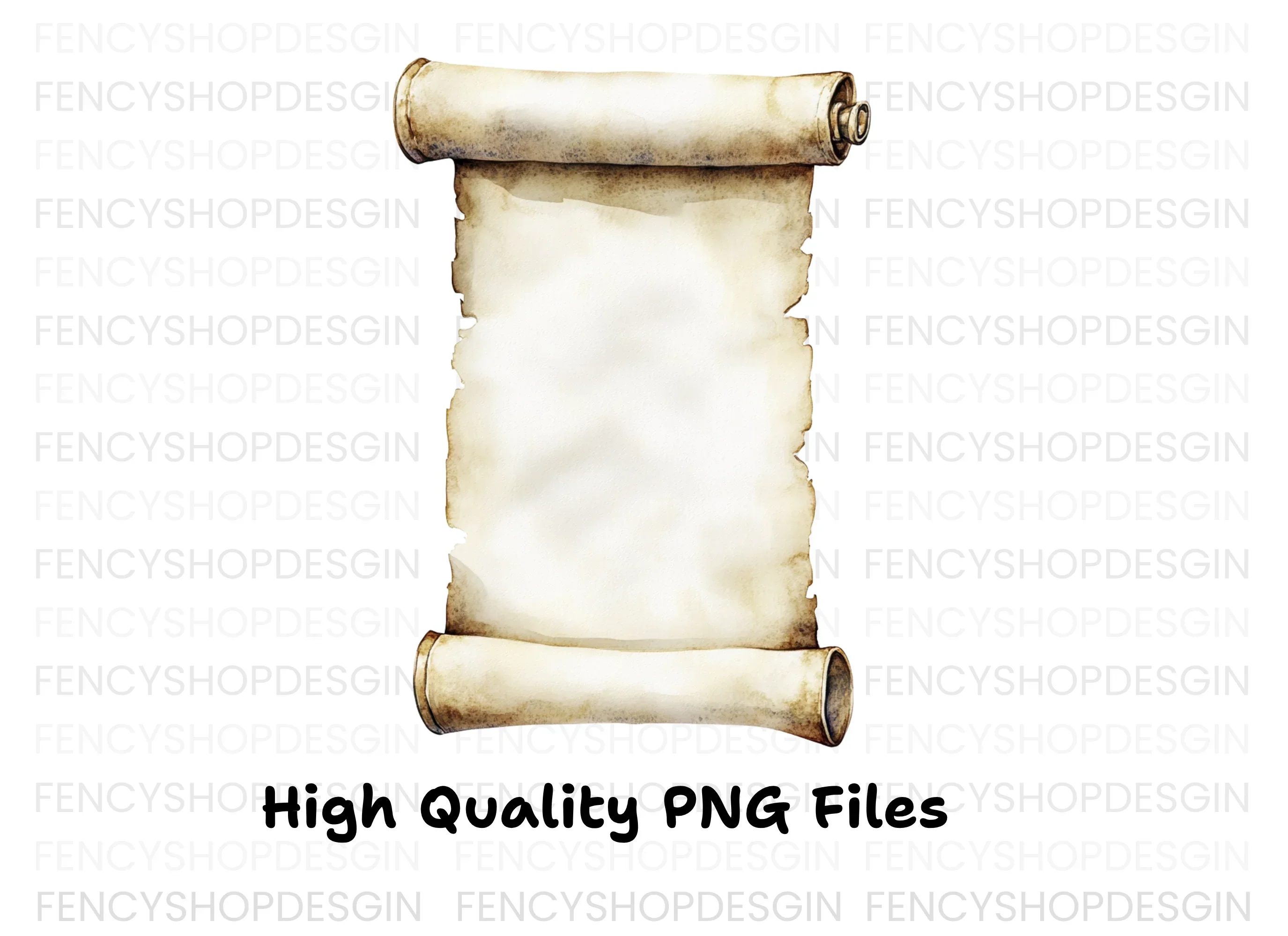 Vintage Scroll Clipart Bundle - Image 3