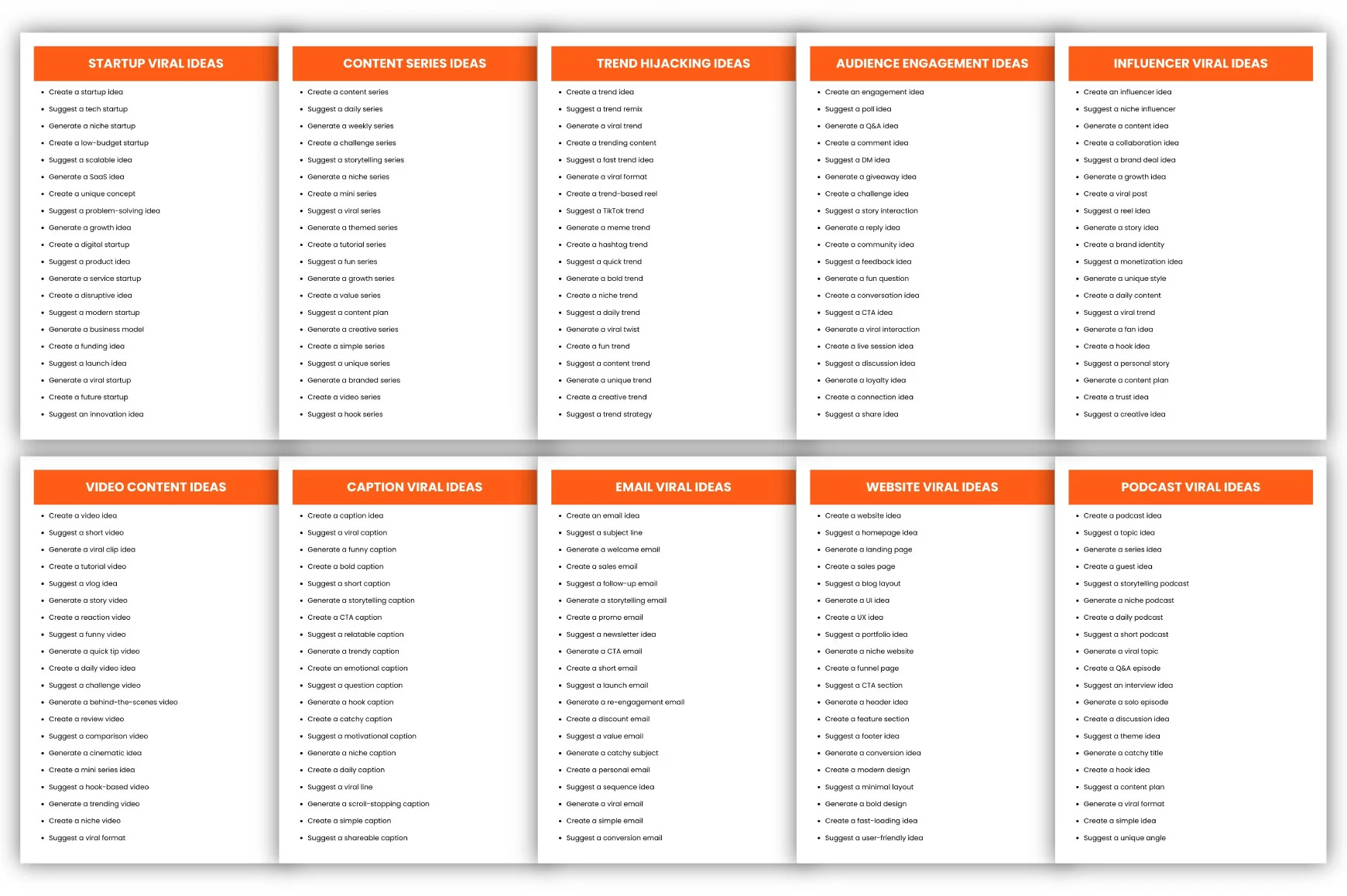 Viral Idea Prompts - Image 6