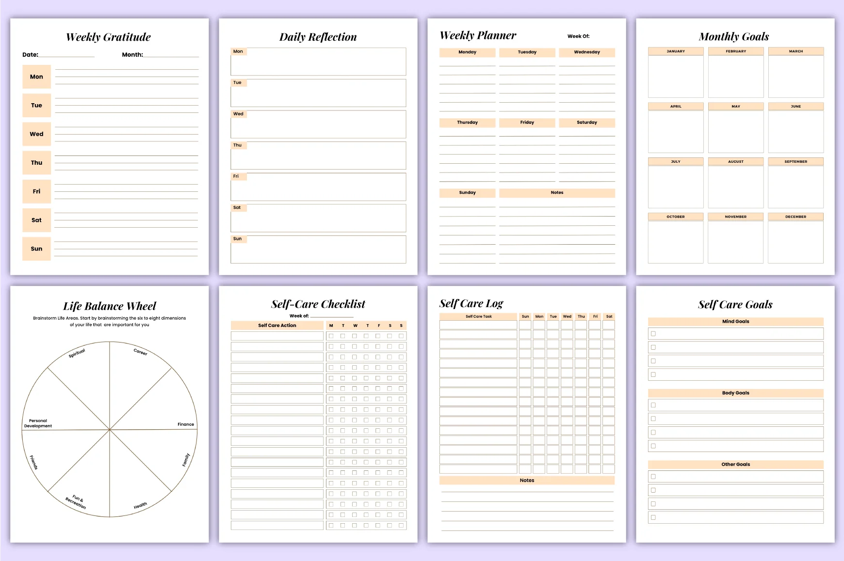 Vision Board Life System Planner - Image 5