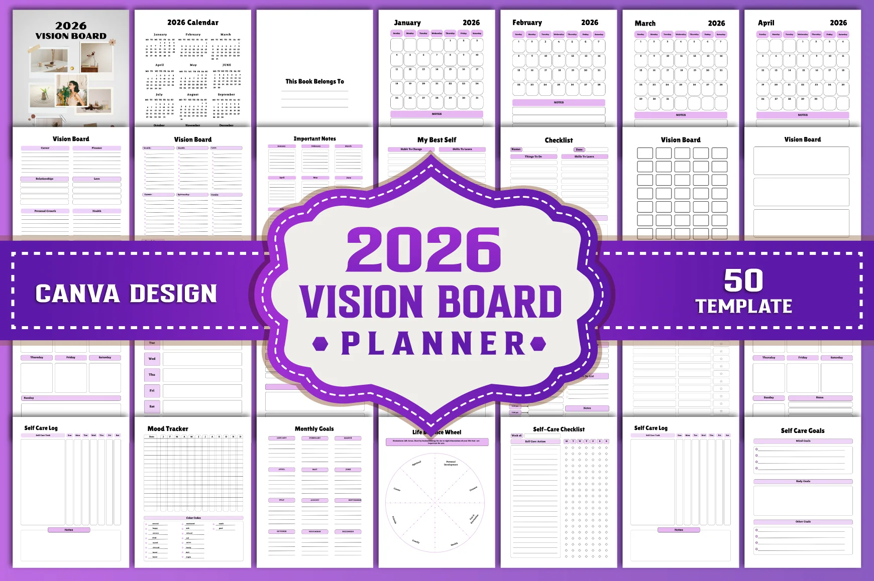 Vision Board Planner
