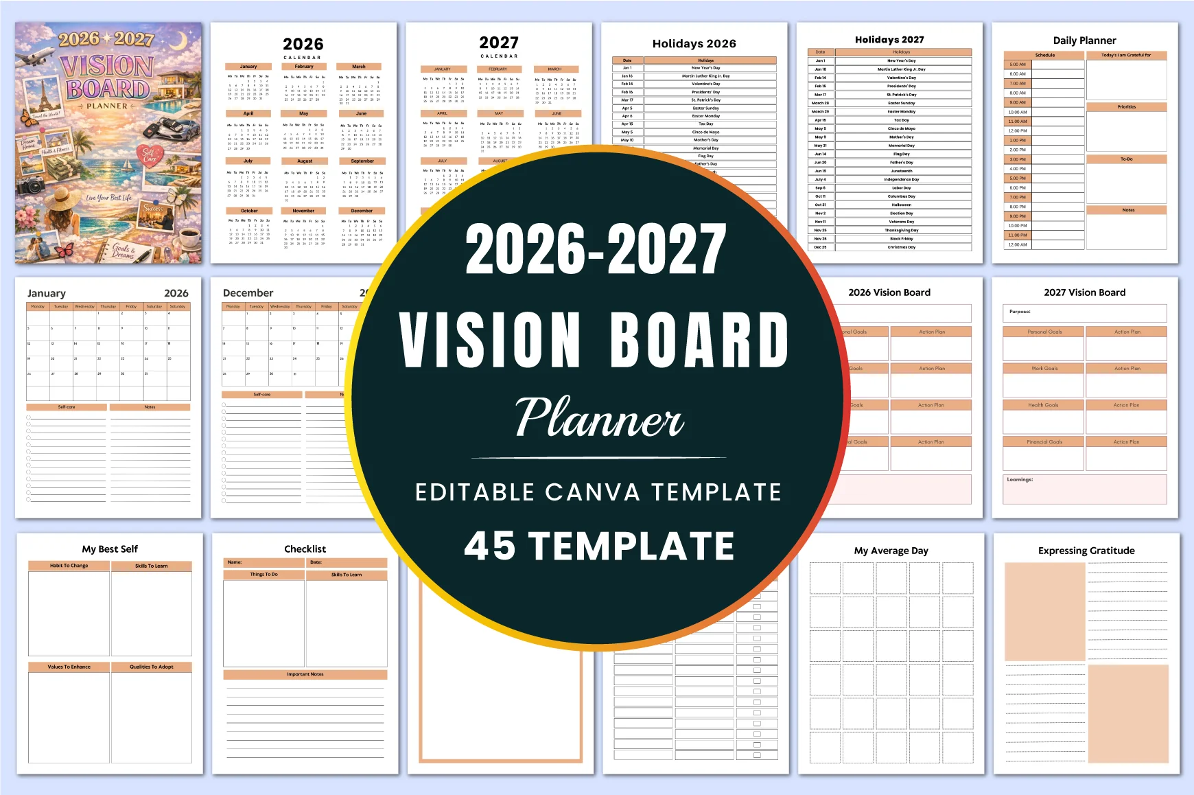 Vision Board Planner