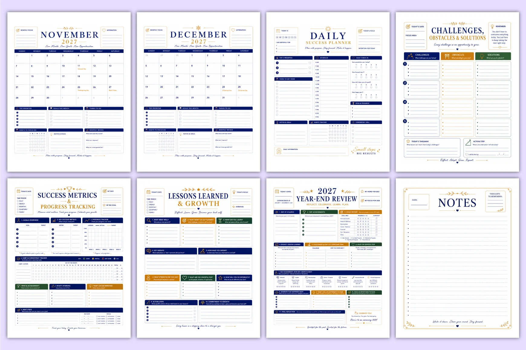 Vision Driven Living Planner - Image 5
