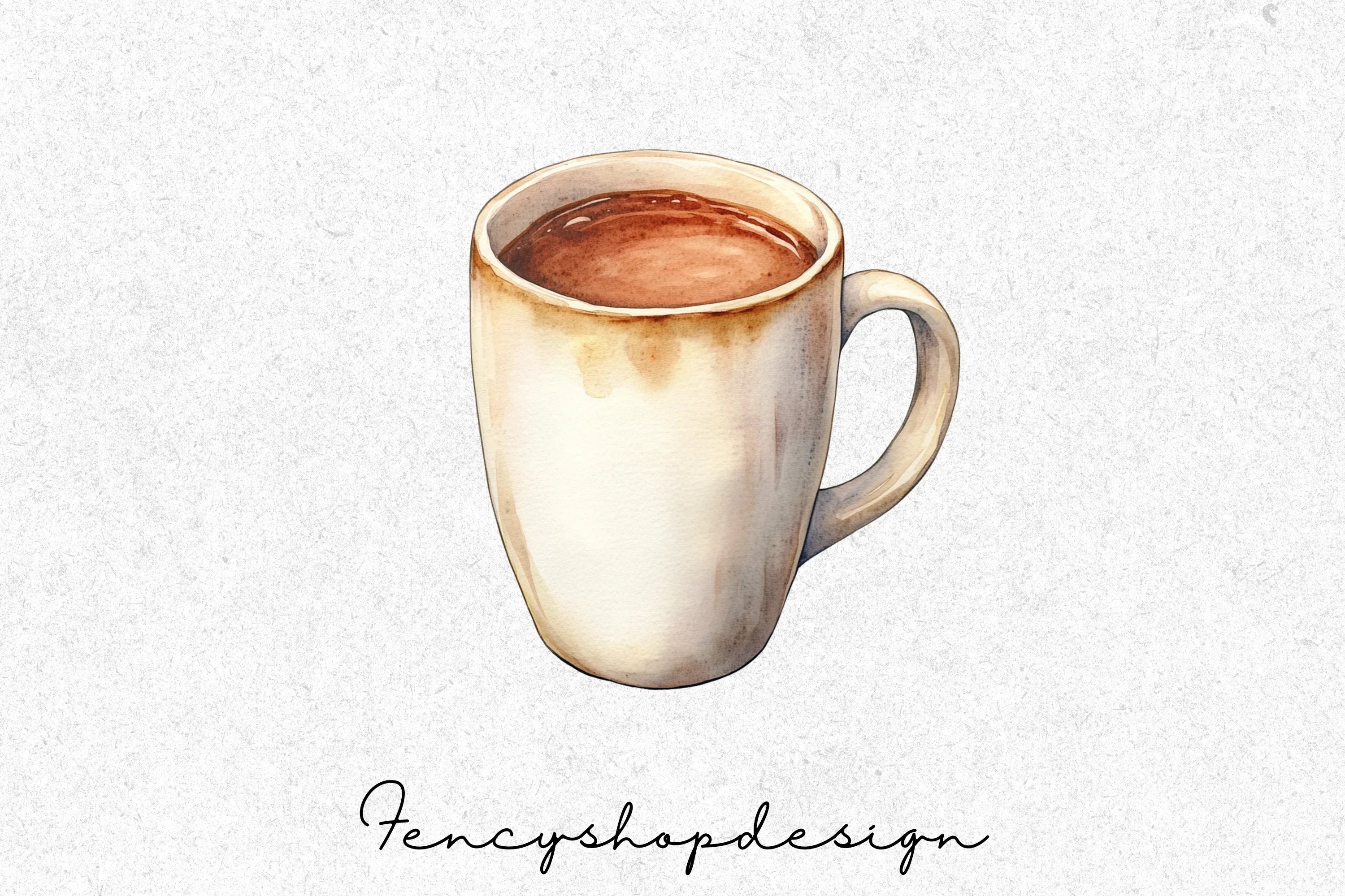 Warm Coffee Cups Clipart Bundle - Image 3