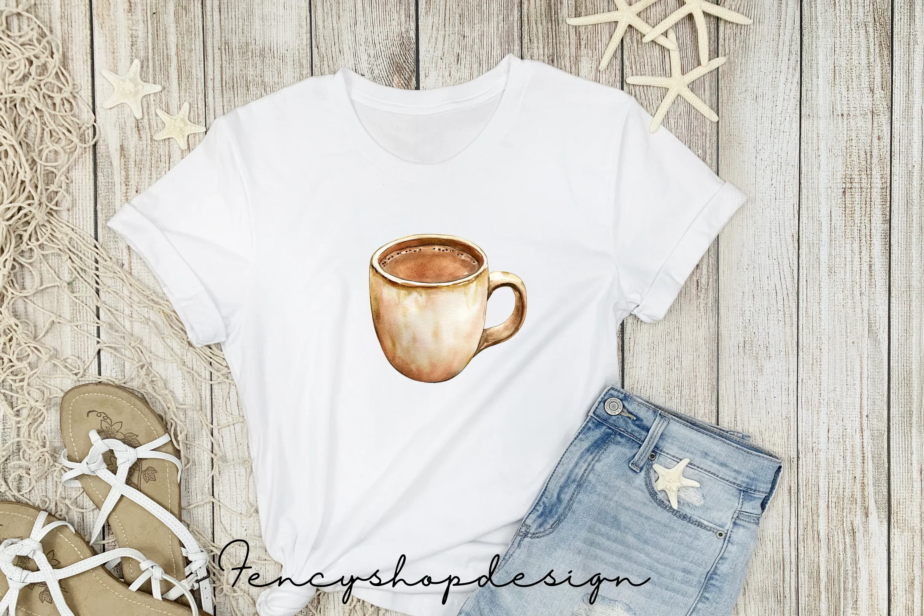 Warm Coffee Cups Clipart Bundle - Image 5