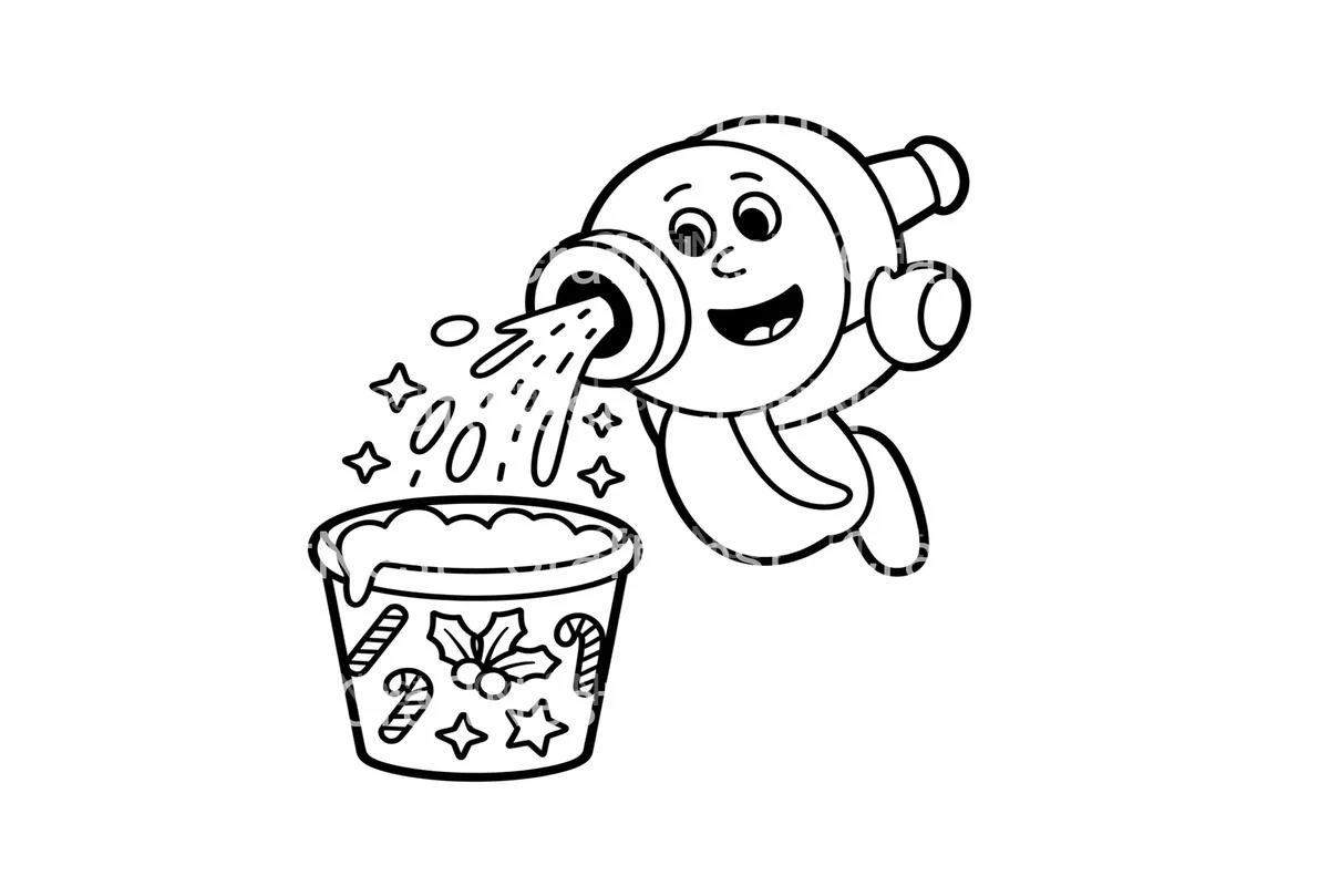 Water Gun Fun Coloring Books - Image 2