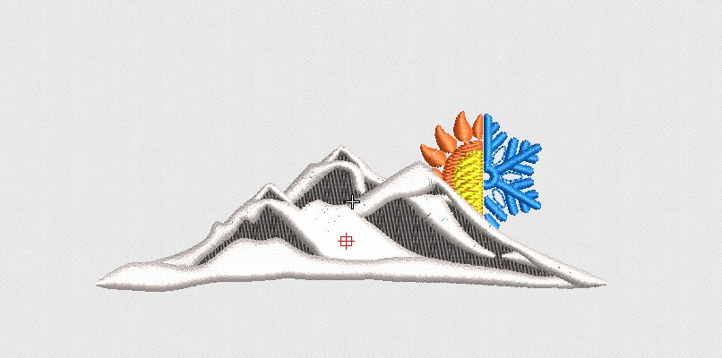 Weather Embroidery Design