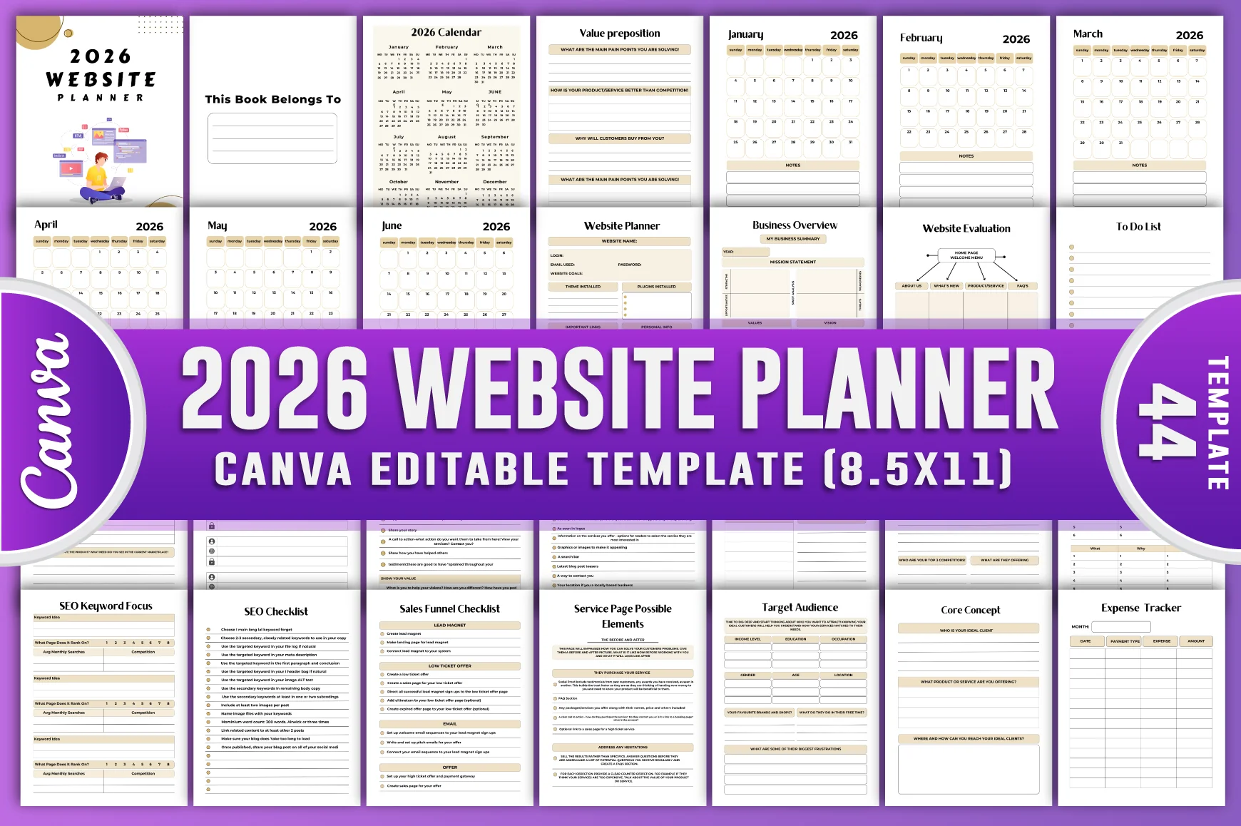 Website Planner Tool