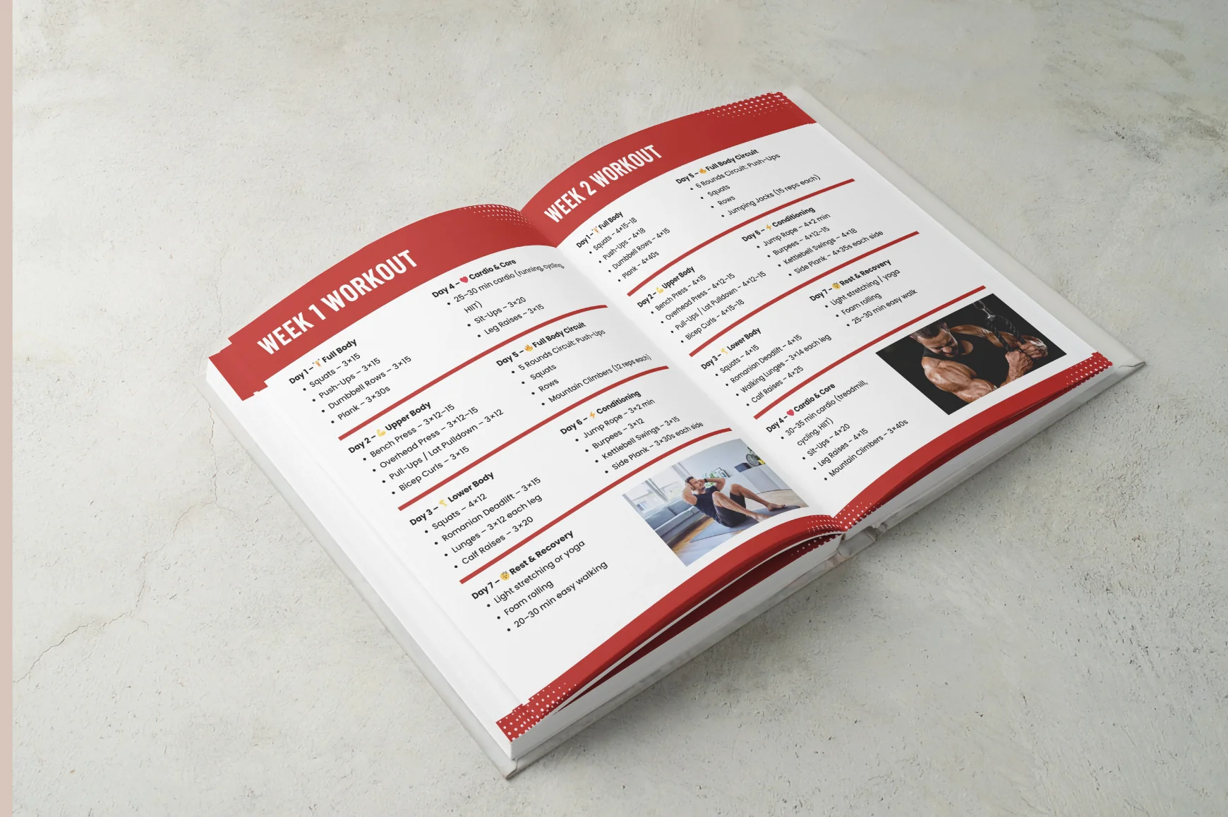 Week Men's Fitness Program Guide - Image 7
