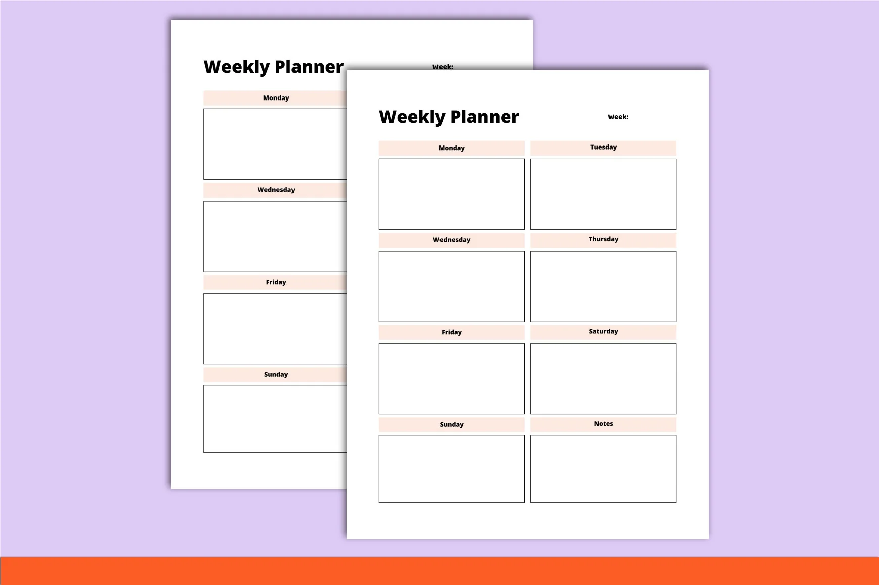 Weekly and Monthly Planner - Image 2
