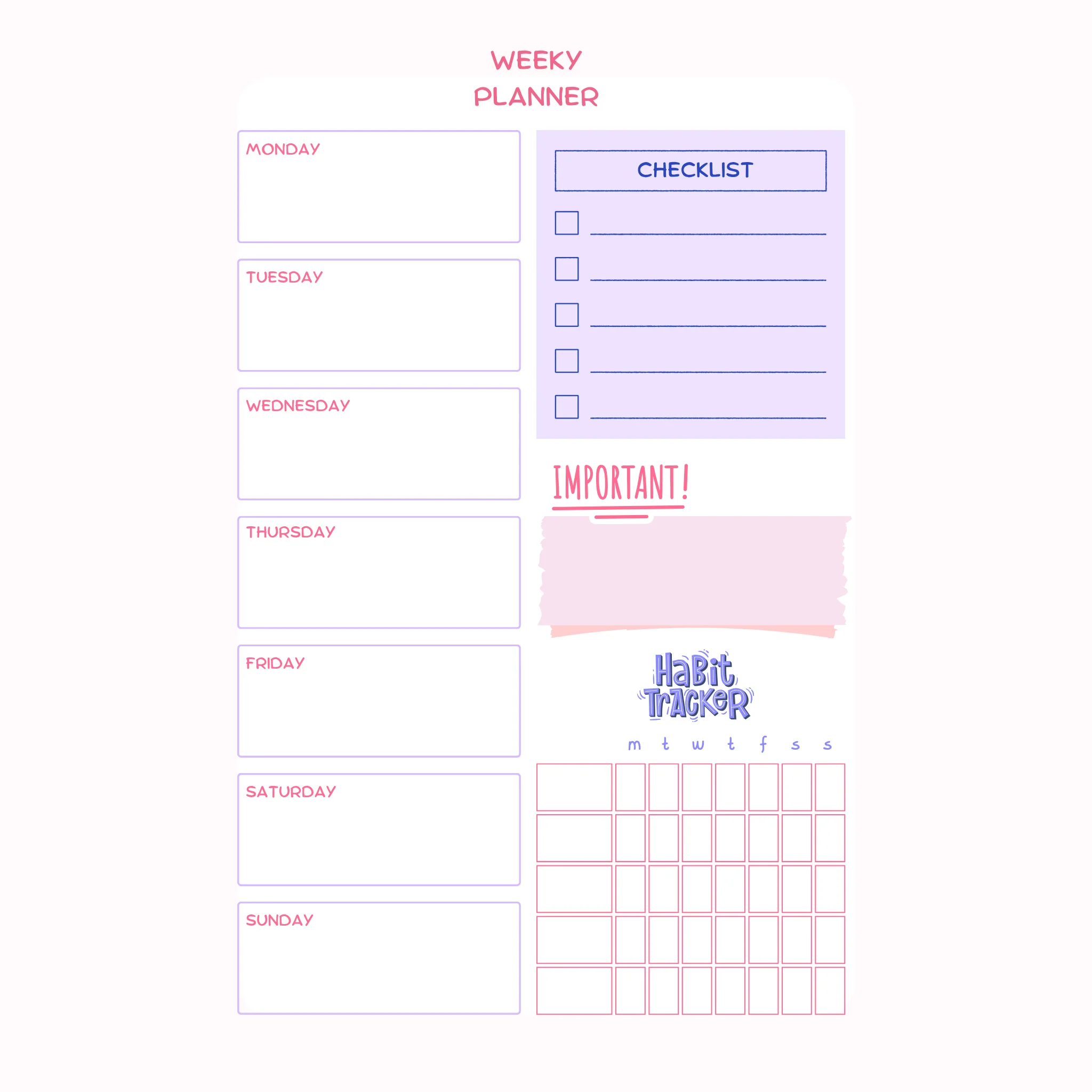 Weekly Planner Bundle - Image 2