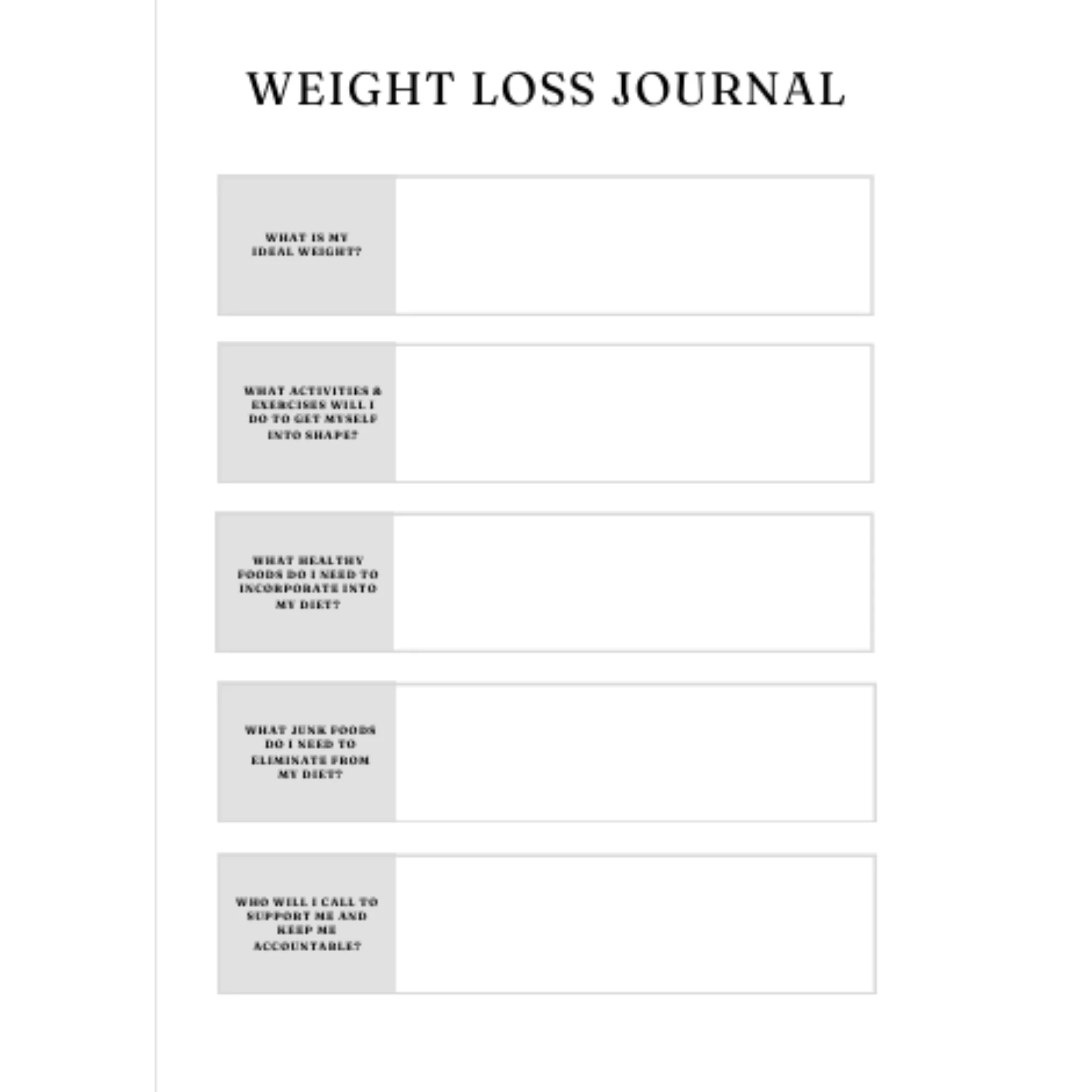 Weight Loss Planner Bundle 28 - Image 2
