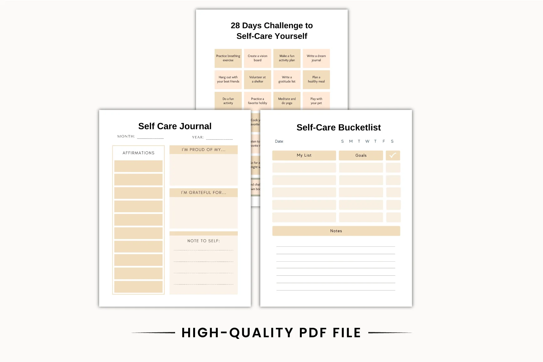 Wellness Self-Care Planner - Image 2