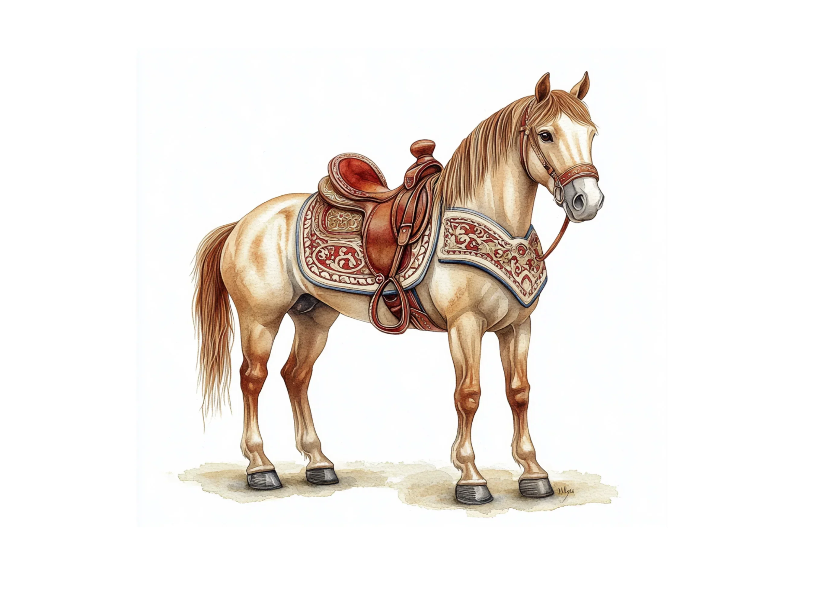 Western Horse Clipart Bundle - Image 3