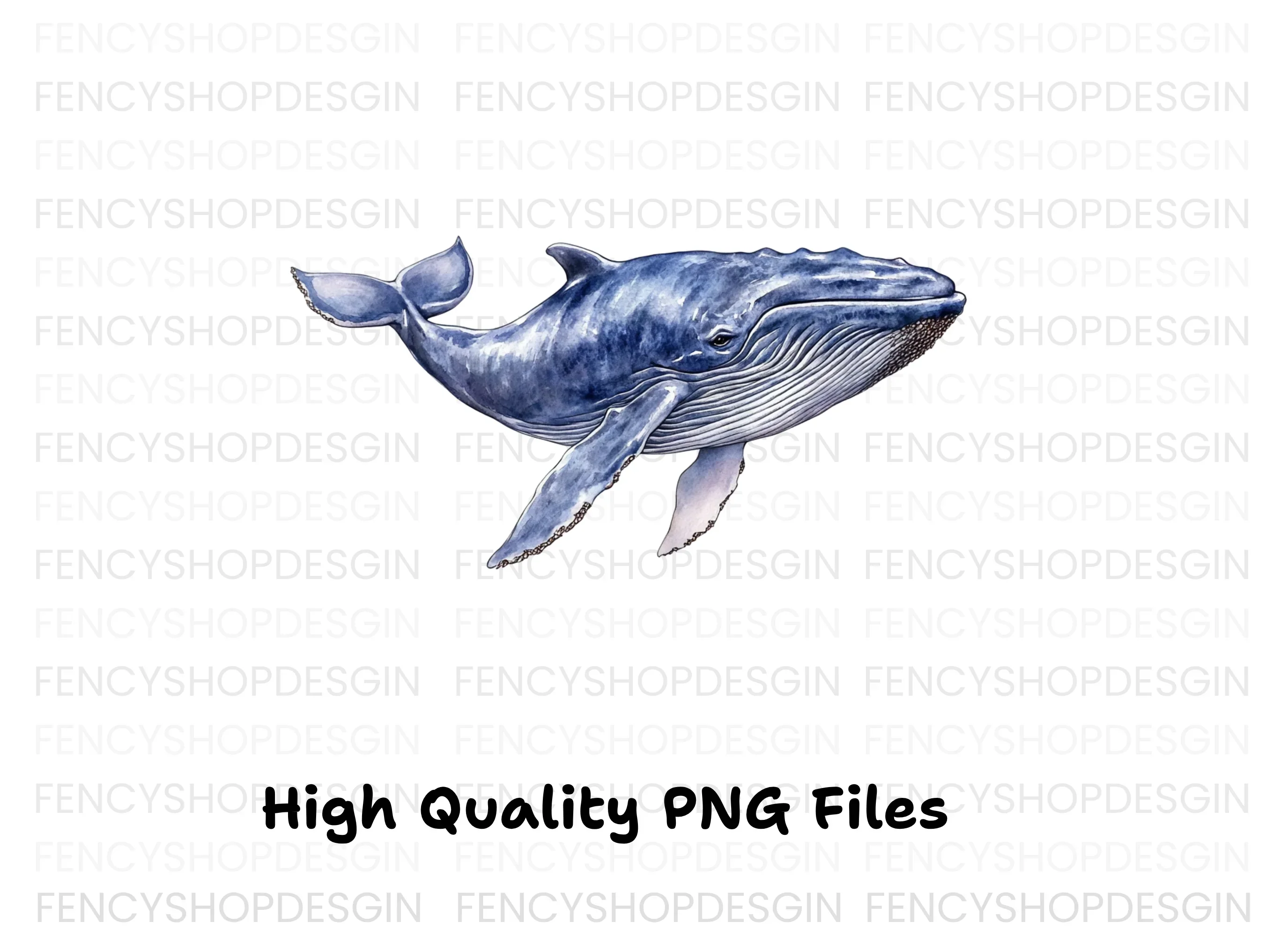 Whale Clipart Bundle for Creative Projects - Image 2