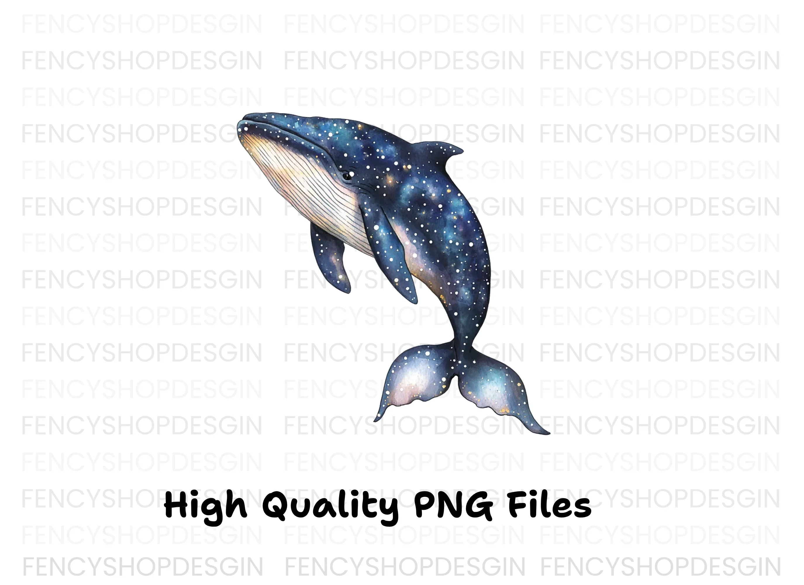 Whale Galaxy Clipart Bundle - Image 2