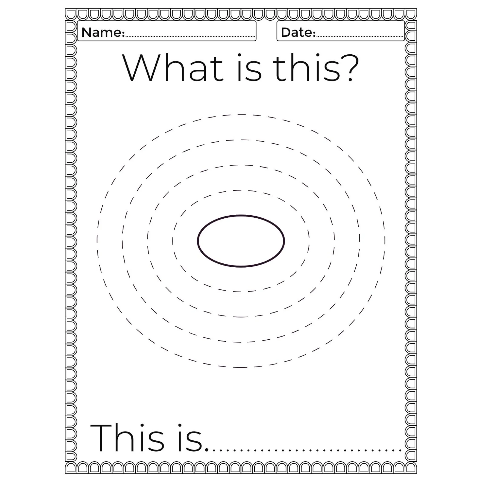 What Is This Shape Tracing Worksheets - Image 3