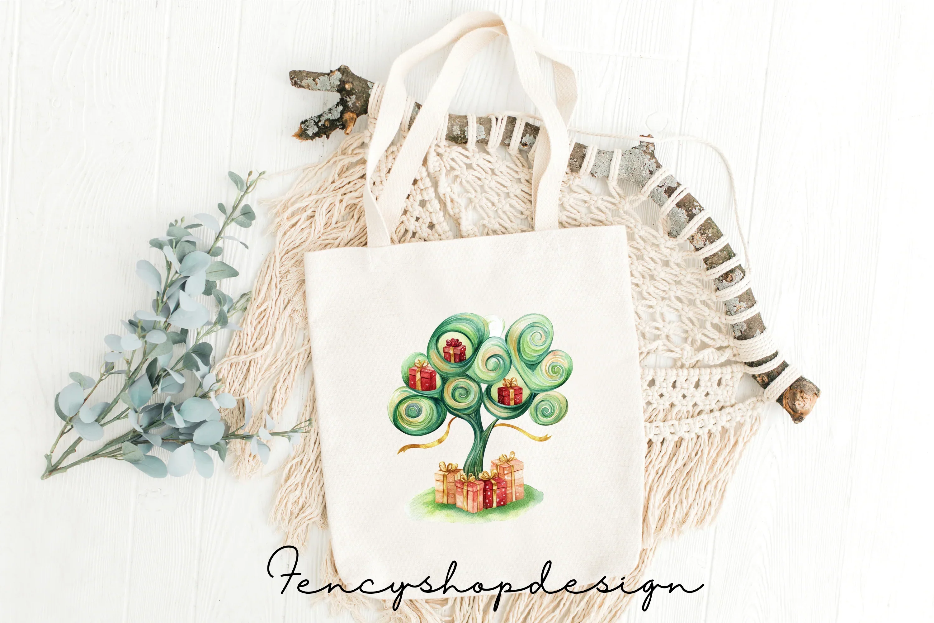 Whimsical Fantasy Tree Clipart Bundle - Image 2
