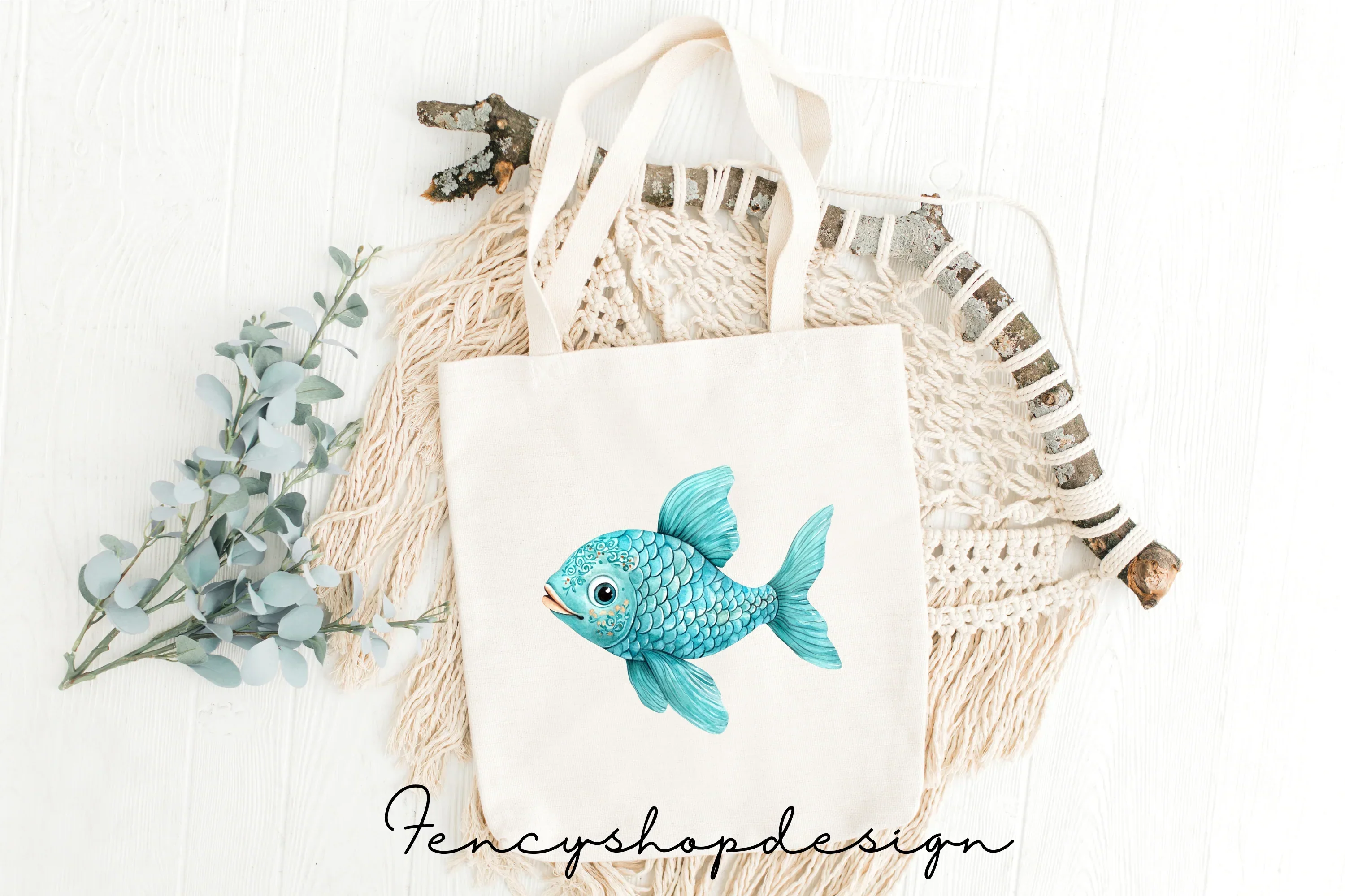 Whimsical Fish Clipart Bundle - Image 2
