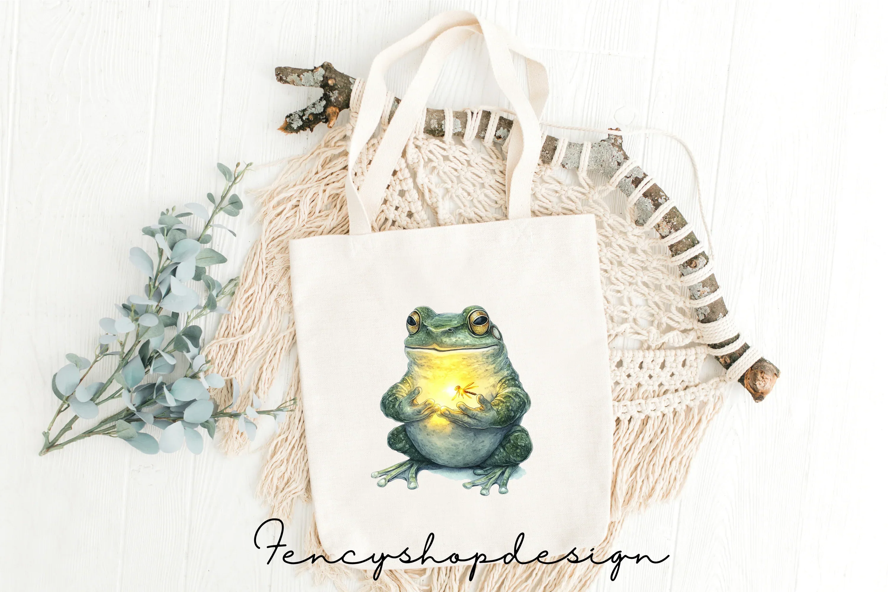 Whimsical Frog Clipart Bundle - Image 7