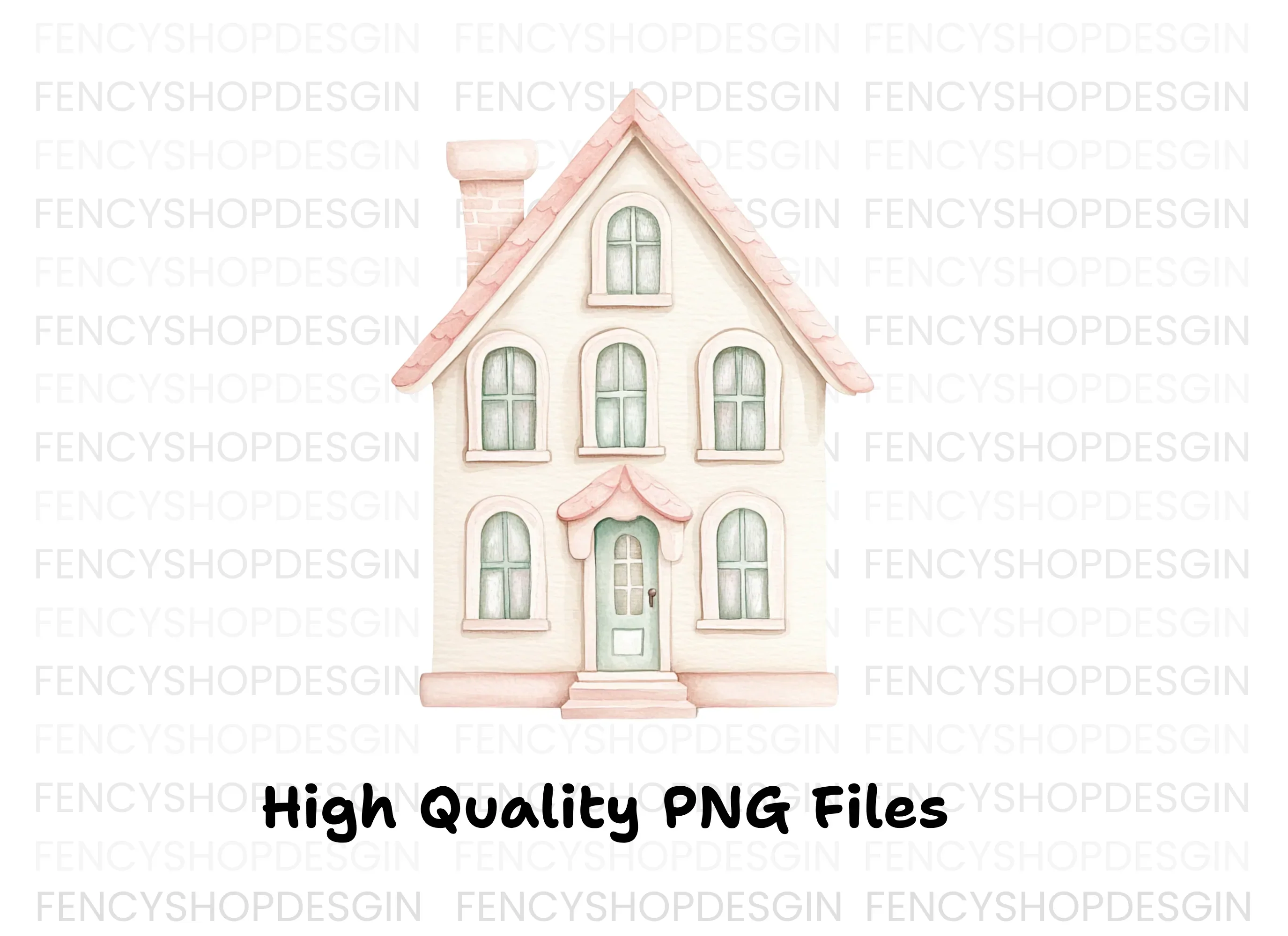 Whimsical Houses Clipart Bundle - Image 2