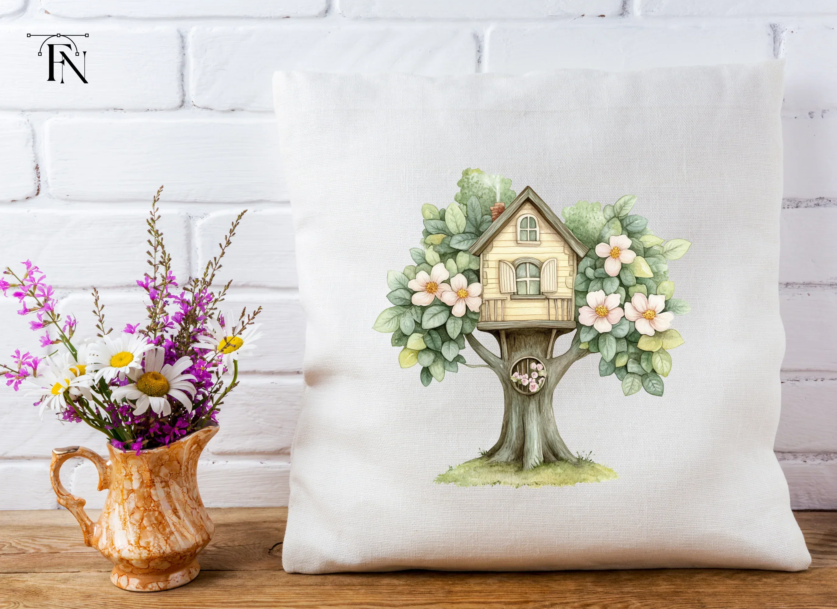 Whimsical Treehouse Clipart Bundle - Image 5
