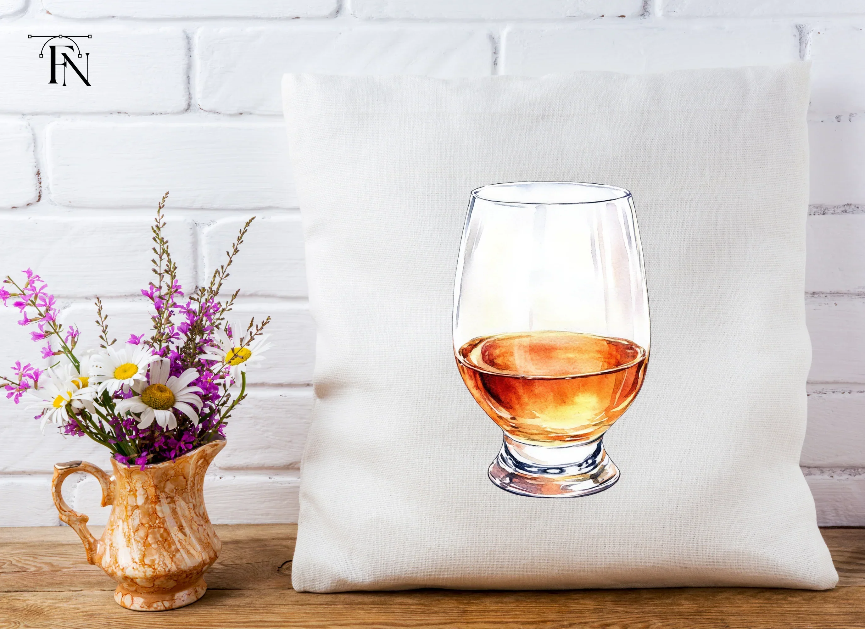 Whiskey Glass Clipart Bundle - Image 3
