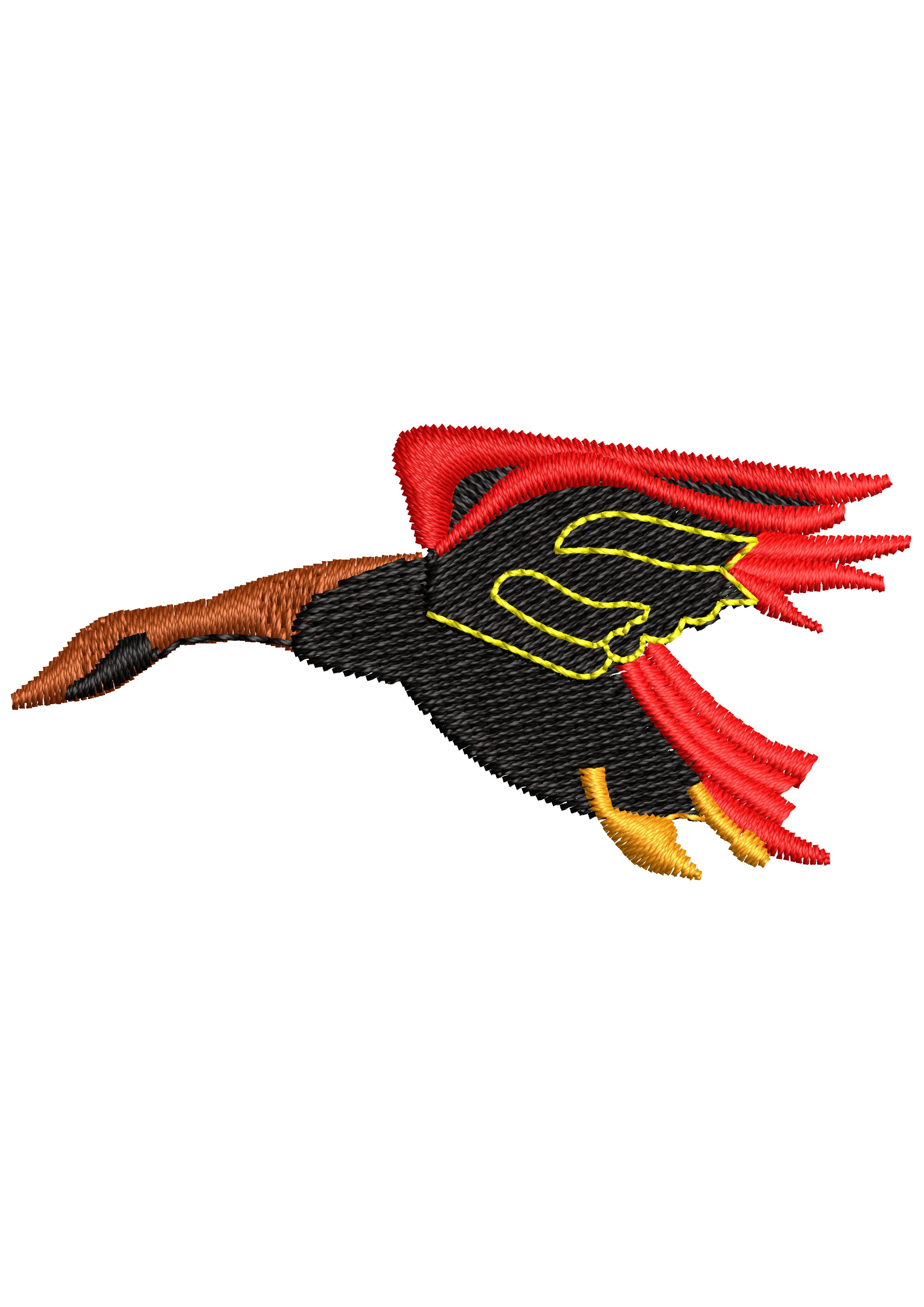 Whiston Worrygoose Embroidery Design