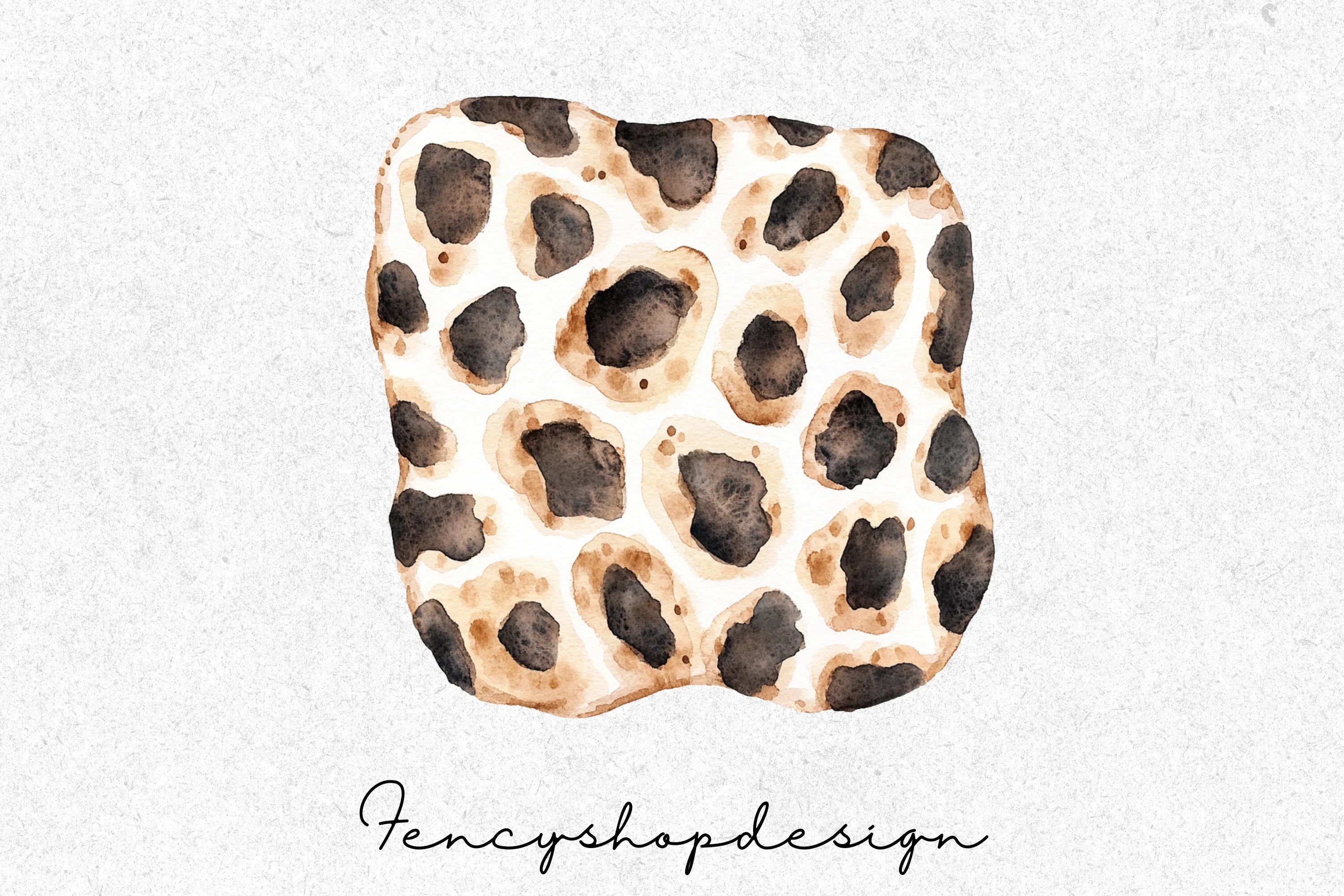 Wild Leopard Clipart Bundle - Image 3