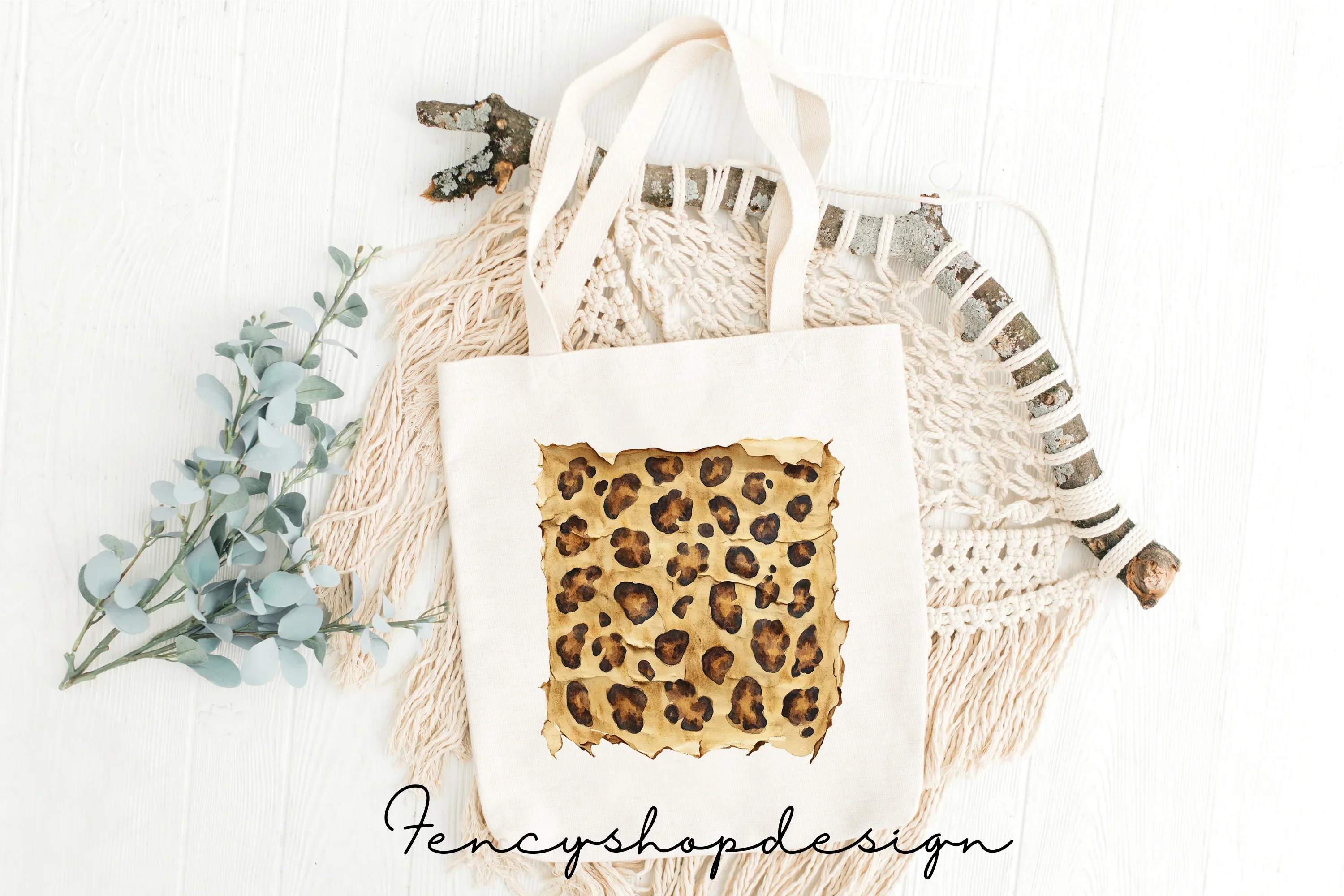 Wild Leopard Clipart Bundle - Image 7