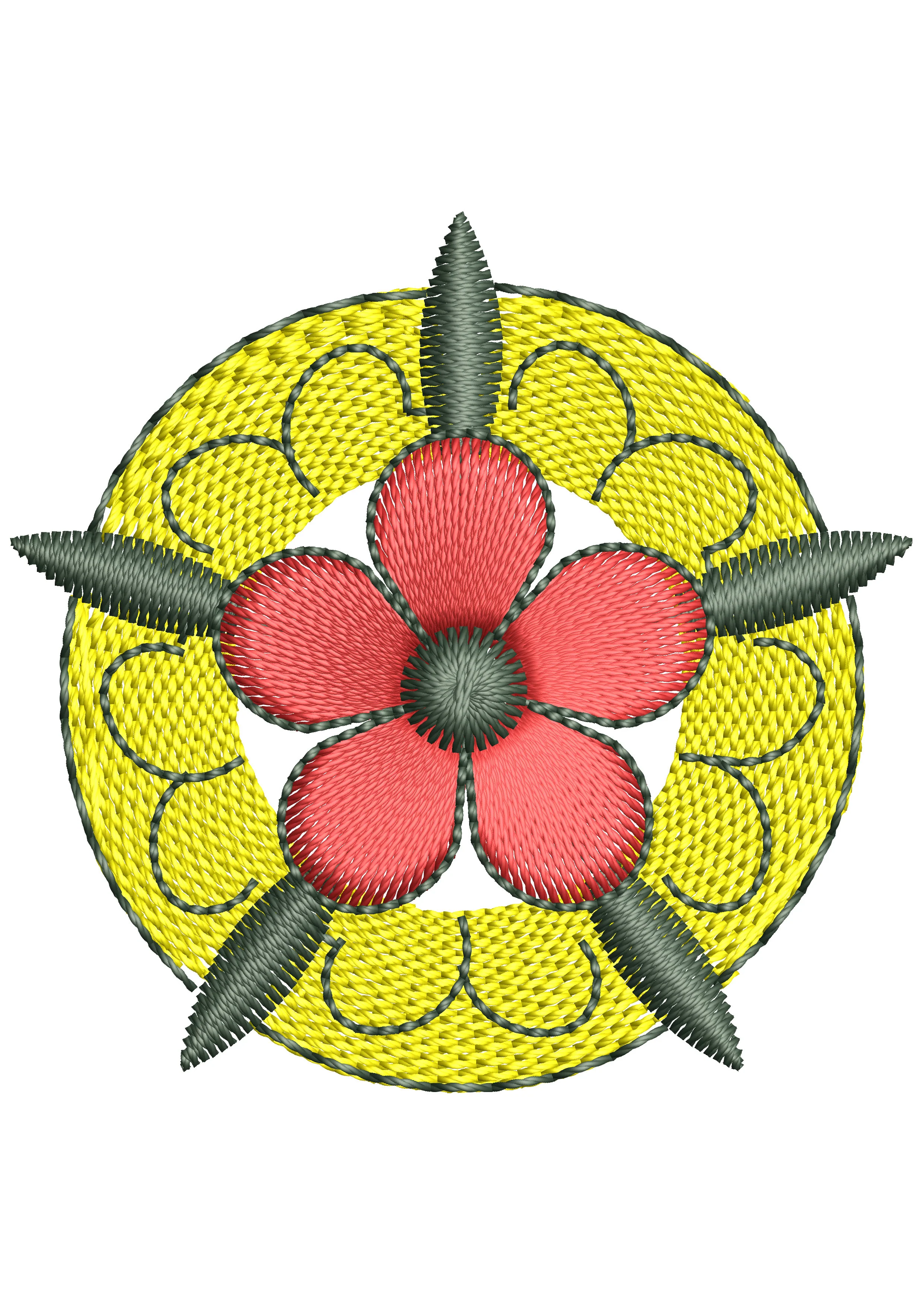 Wild Prince Embroidery Design