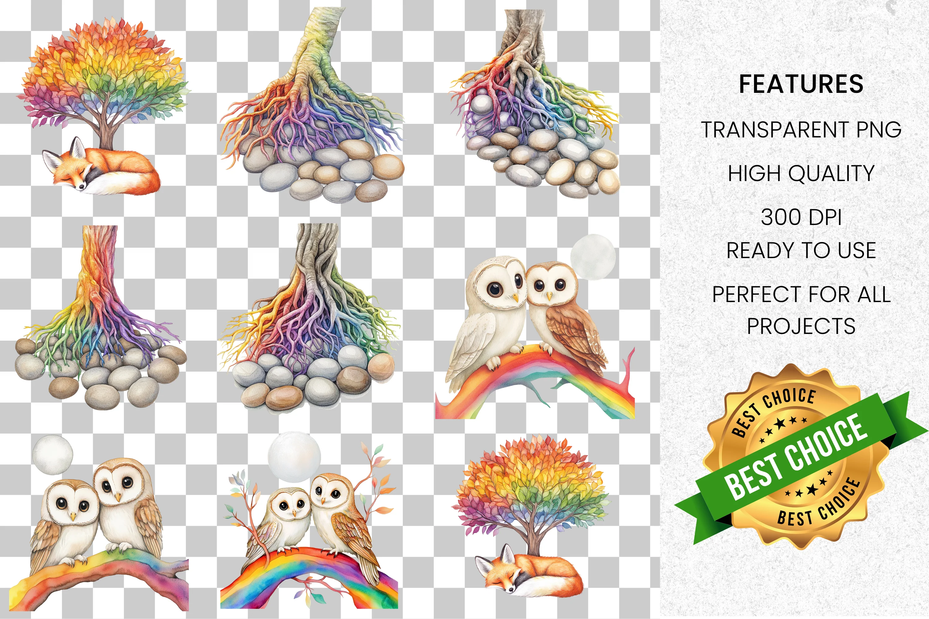 Wild Tiger Cub Jungle Animal Clipart Bundle - Image 6