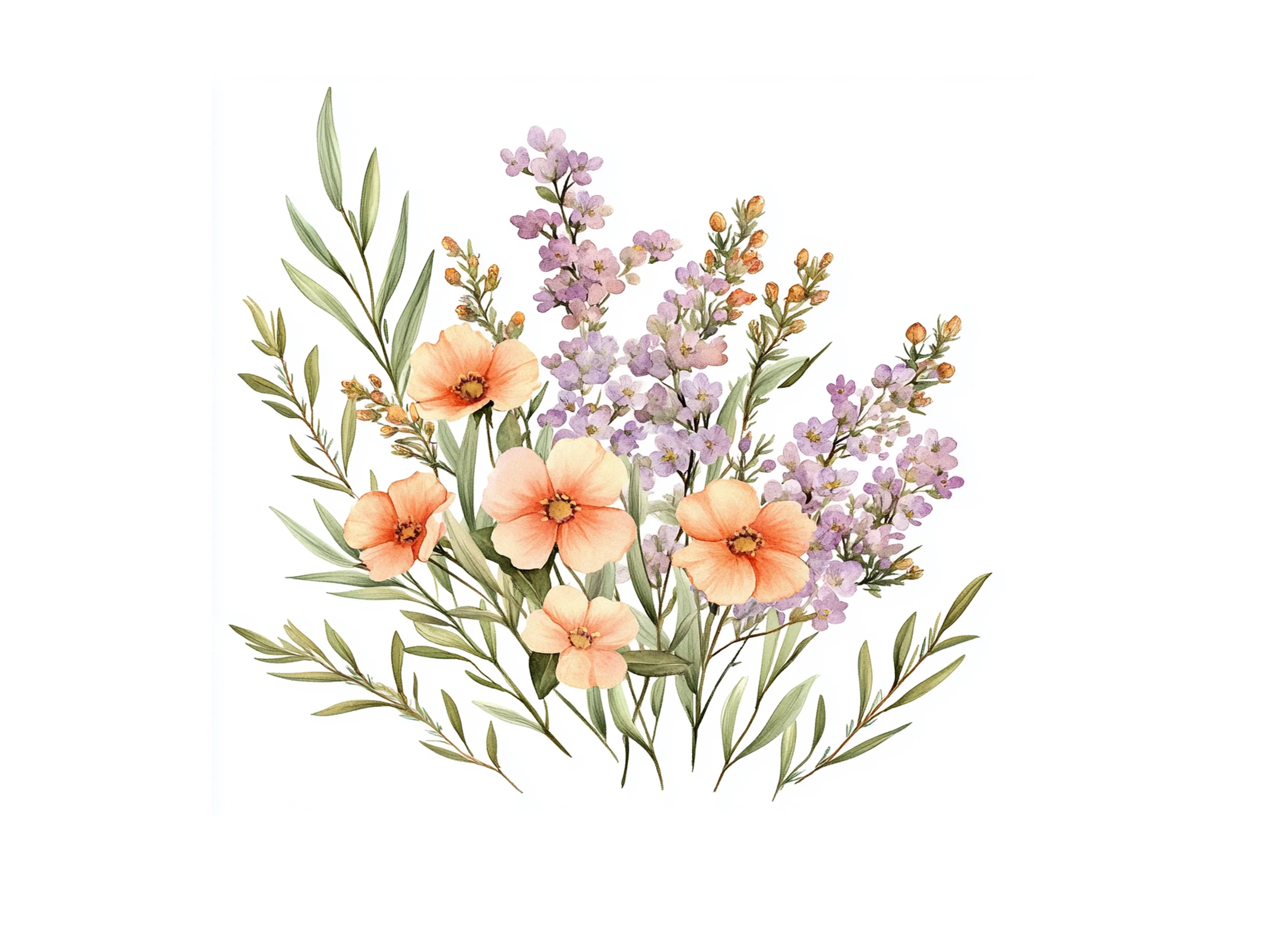 Wildflower Clipart Bundle - Image 2
