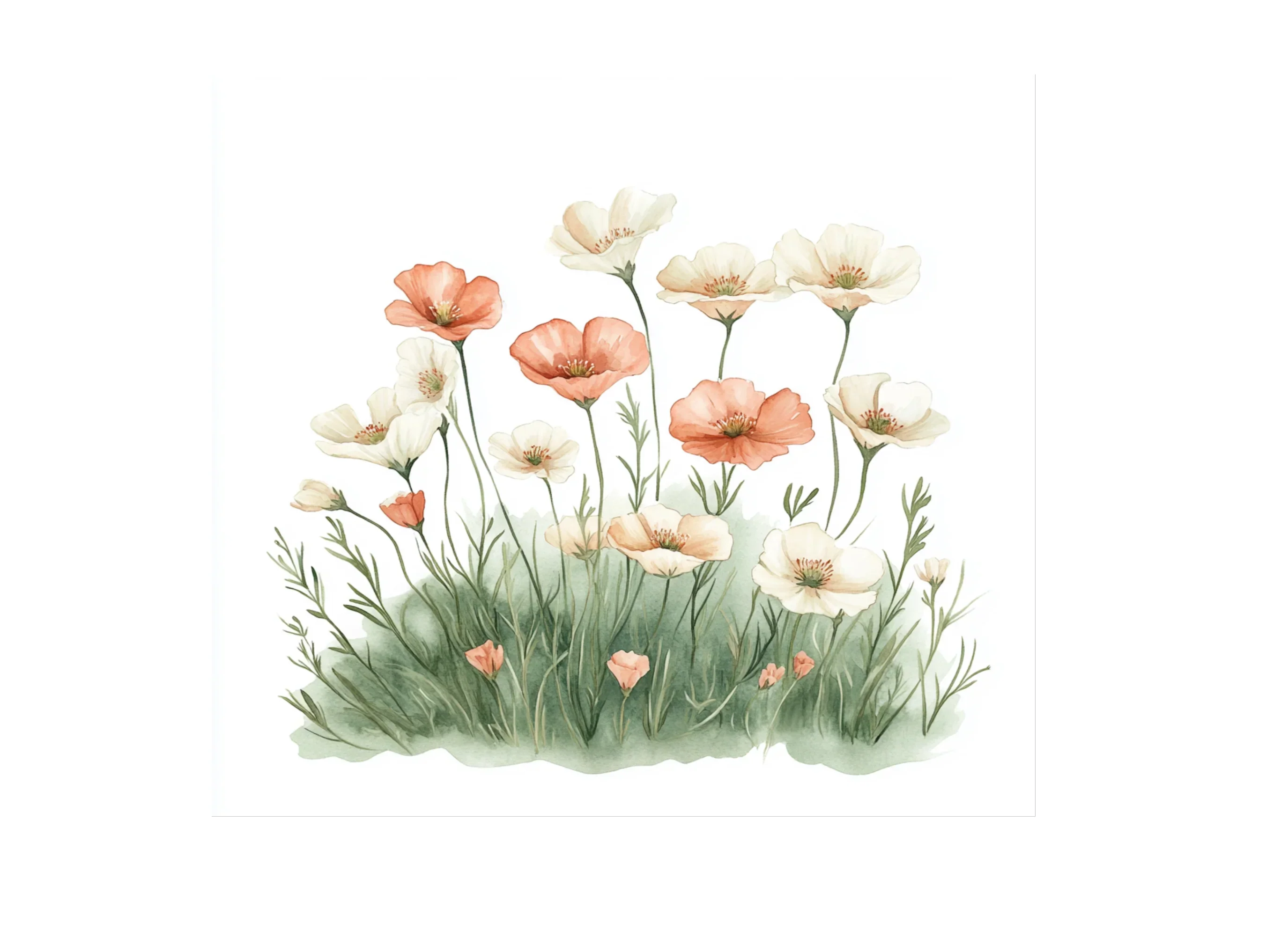 Wildflower Meadow Clipart Bundle - Image 2