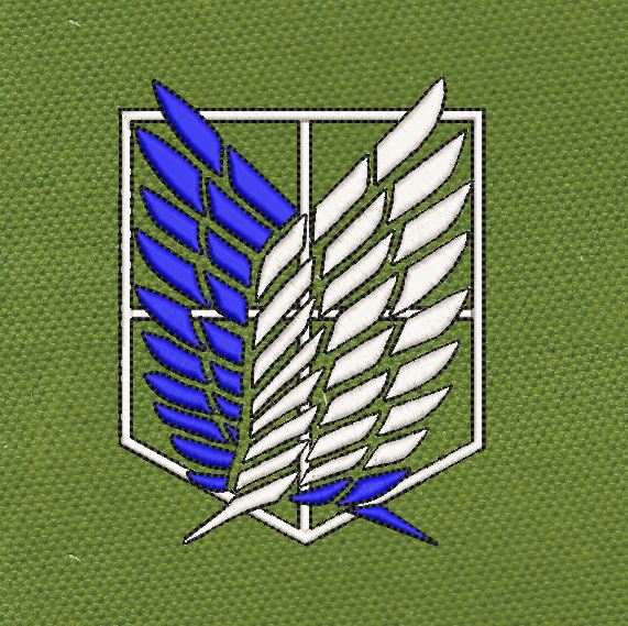 Wings Of Freedom Embroidery Design