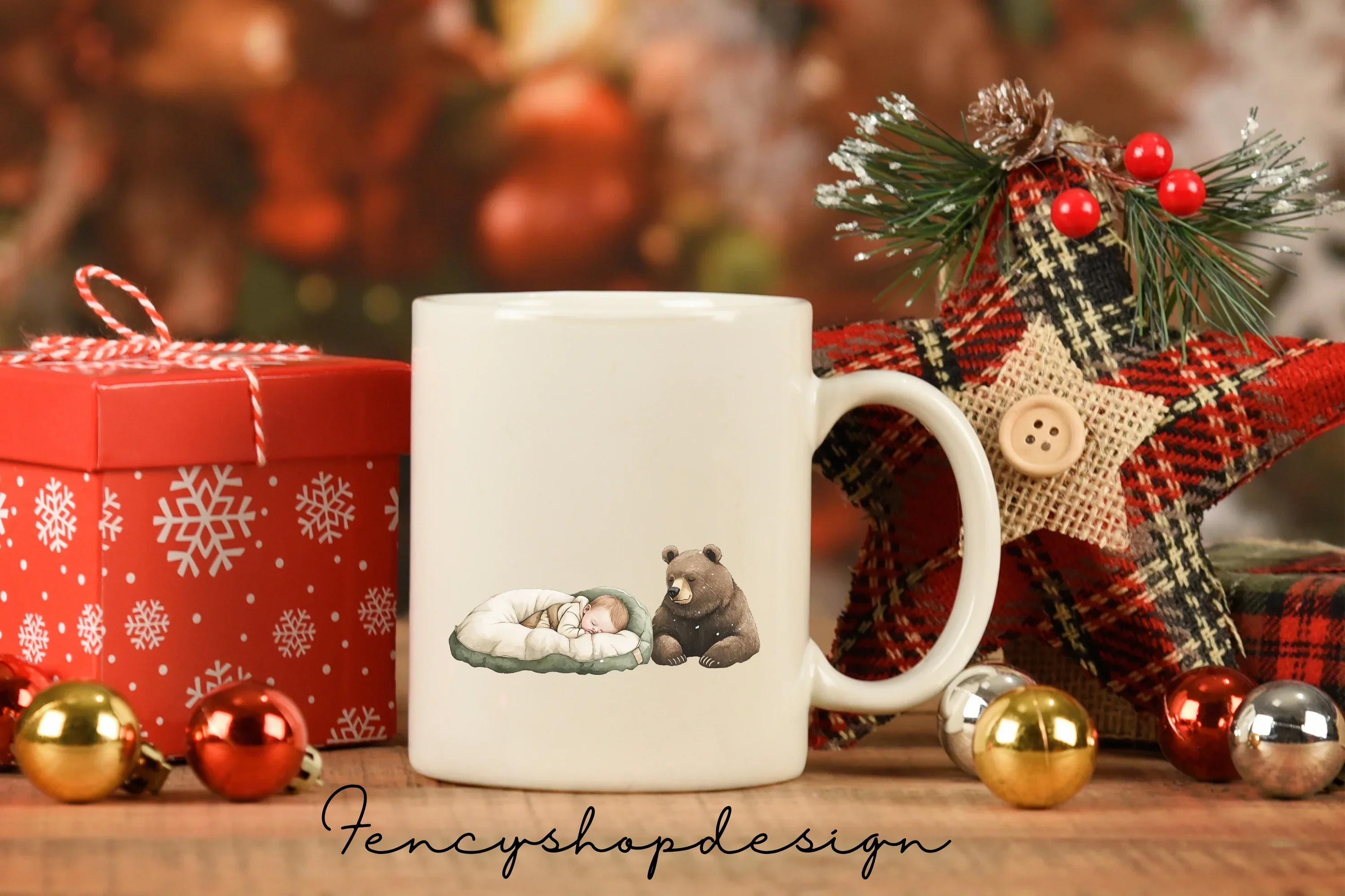 Winter Baby Animals Clipart Bundle - Image 7