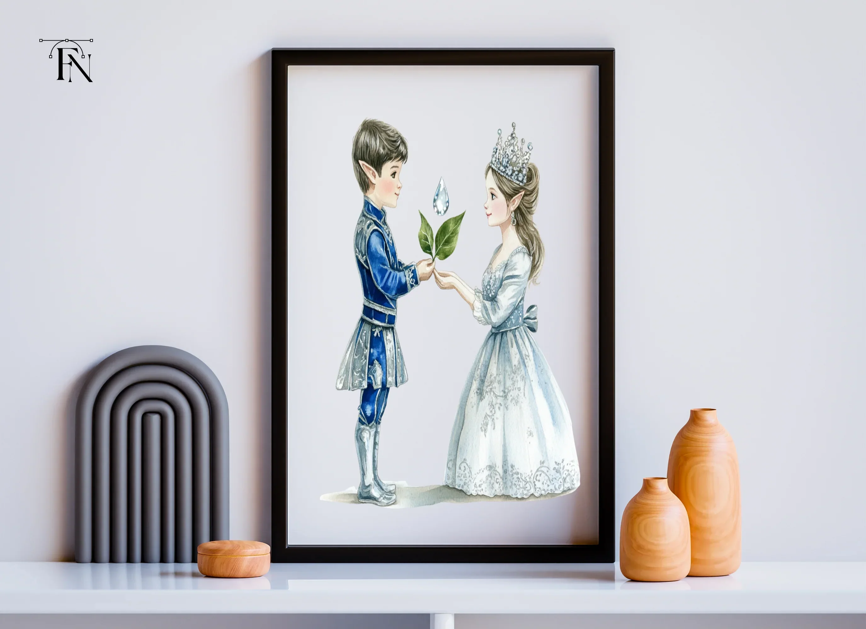 Winter Fairy Tale Clipart Bundle - Image 6