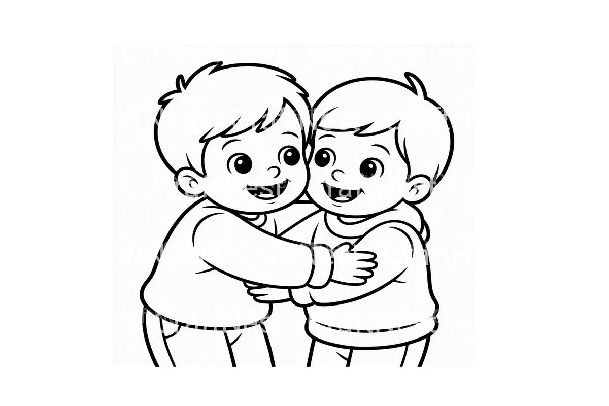 Winter Kids Activities Fun Coloring Books - Image 2